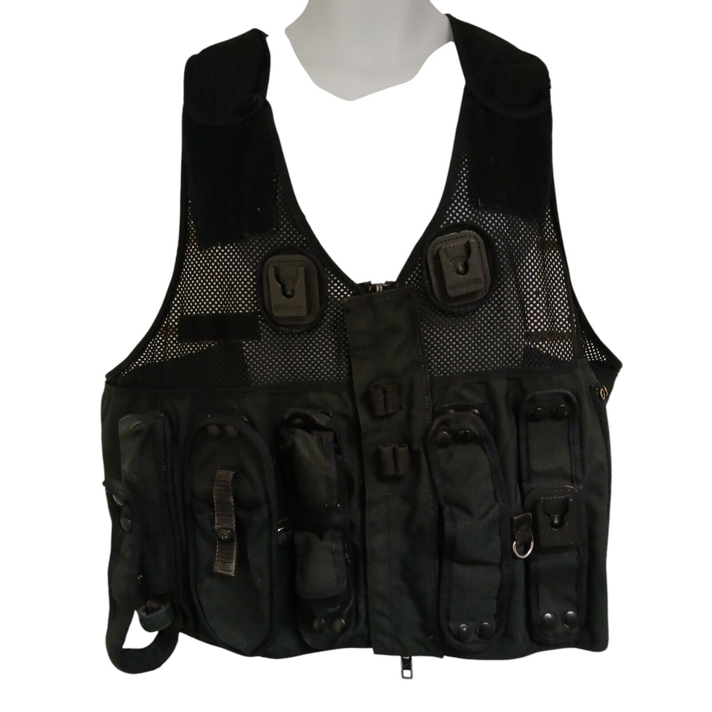 MLA Tactical Vest Integrated Pouches XL Security Ex Police Airsoft Klickfast