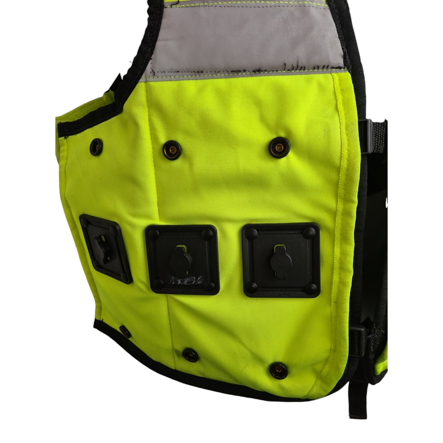 Aegis Engineering Hi Viz Hi Vis Stab Vest Body Armour Cover Buddy-Lok System F