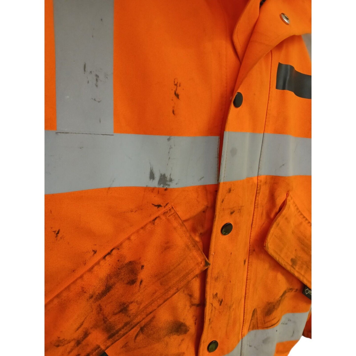 Ballyclare Goretex Hi Vis Hi Viz Bomber Jacket NR153 Waterproof Railway Grade C