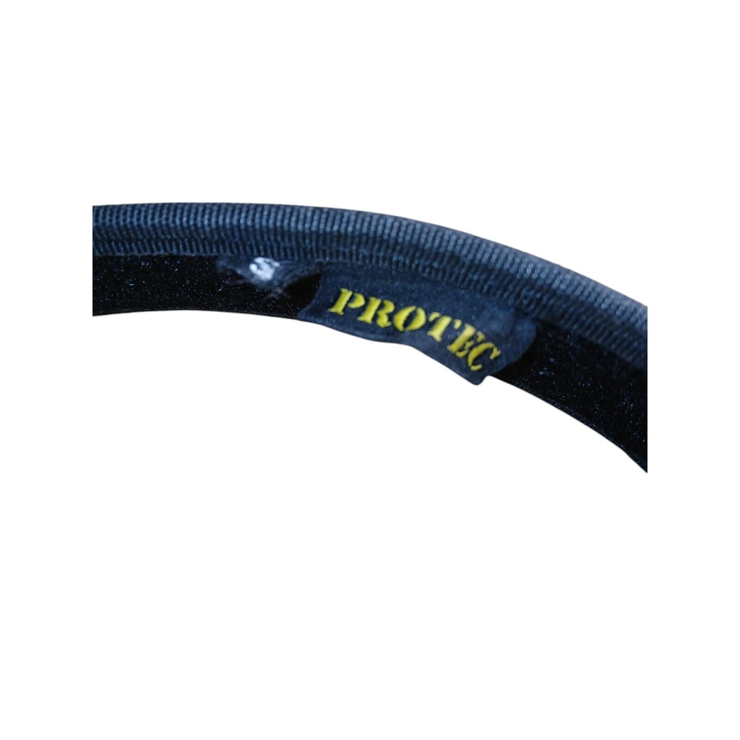 Protec Police Duty Belt With 6 Pouches Attachments Black Security Webbing (F)