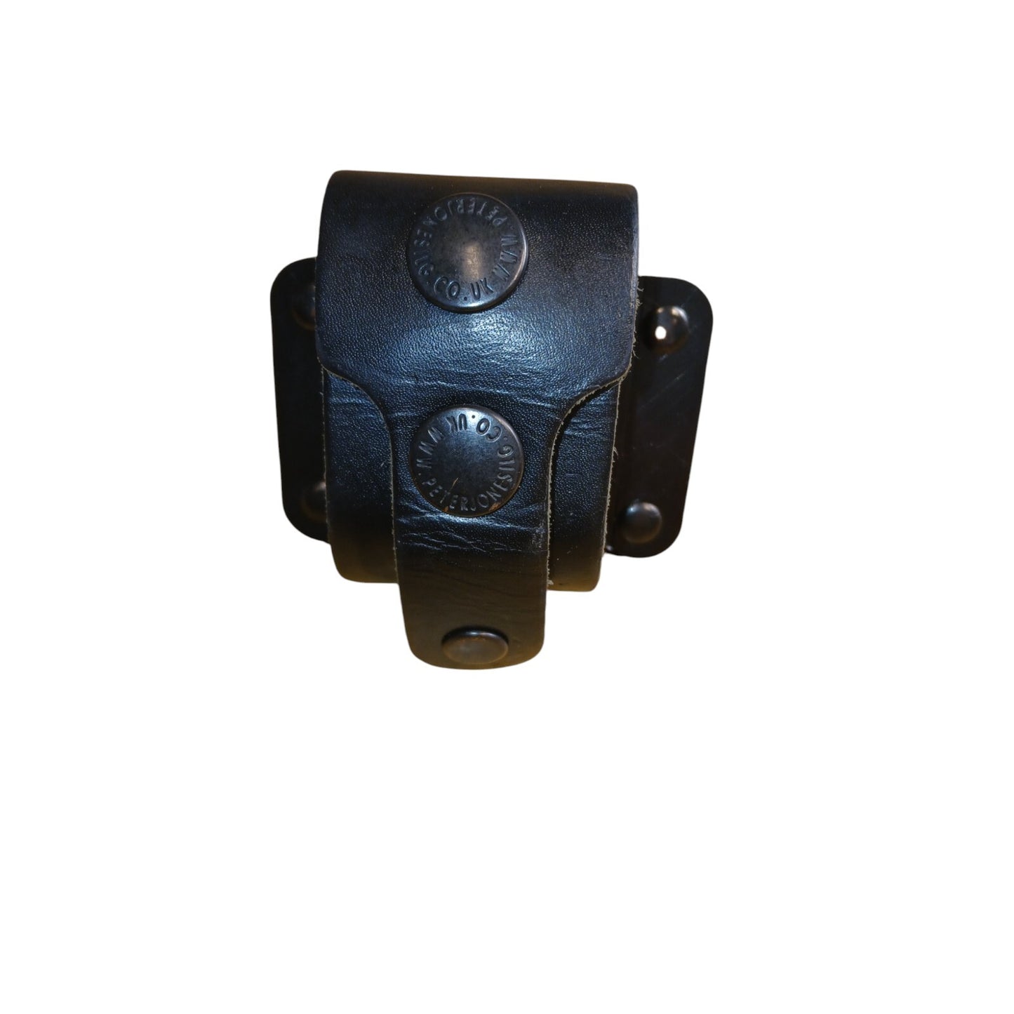 Peter Jones Klickfast Speedcuff Cuff Holder Leather Black Police Security
