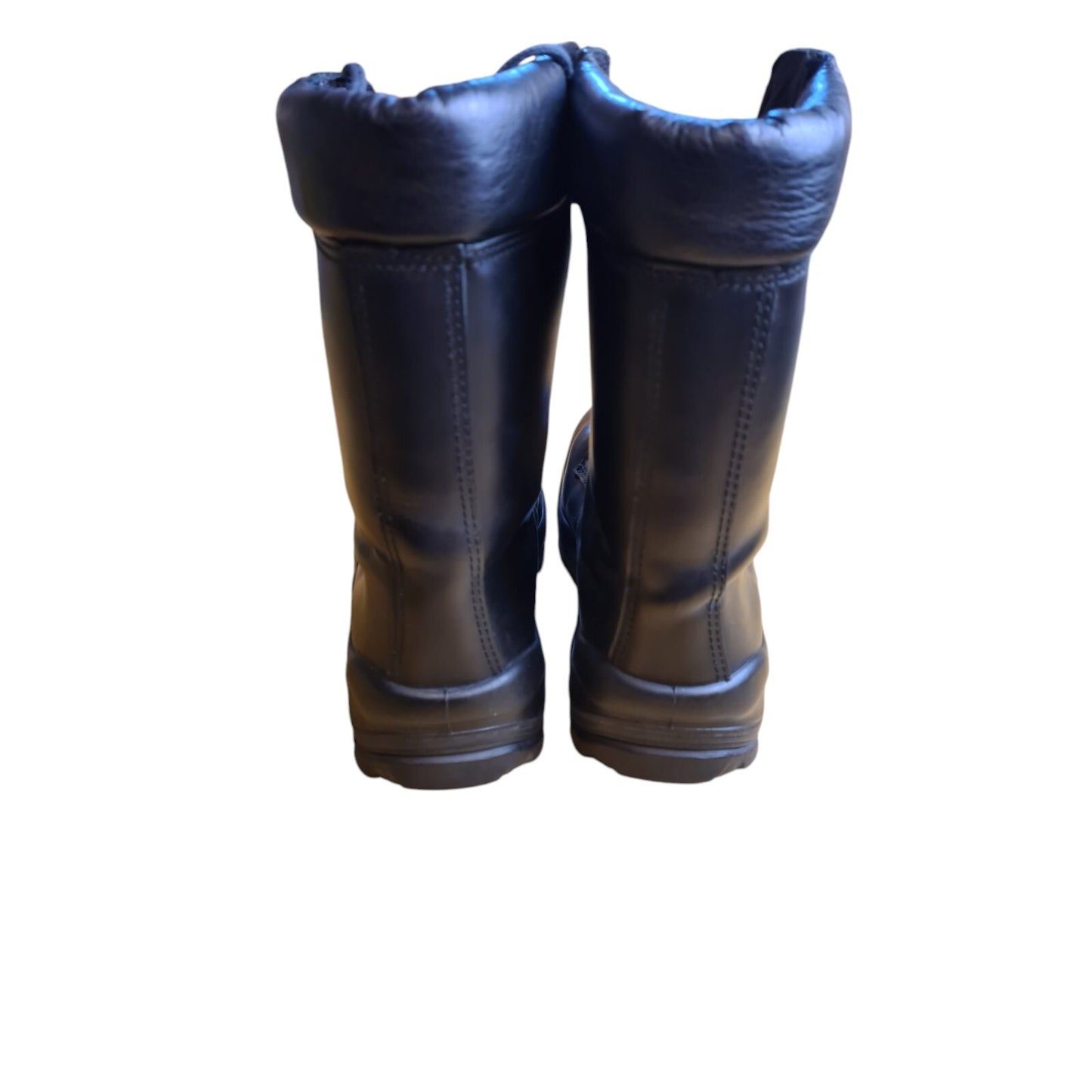 Leather Ankle Boots Combat Retro Size 7 Security Work Boot Ex Police