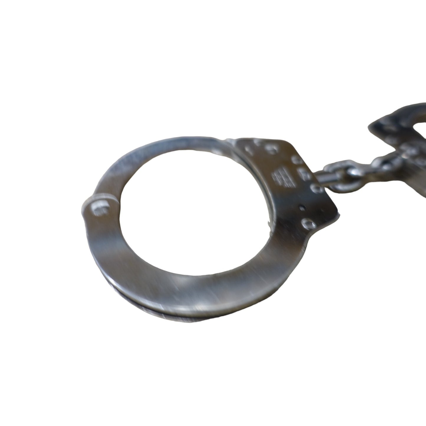 Hiatts Handcuffs Speedcuffs Superior Chain Genuine Ex Police Cuffs With 1 Key