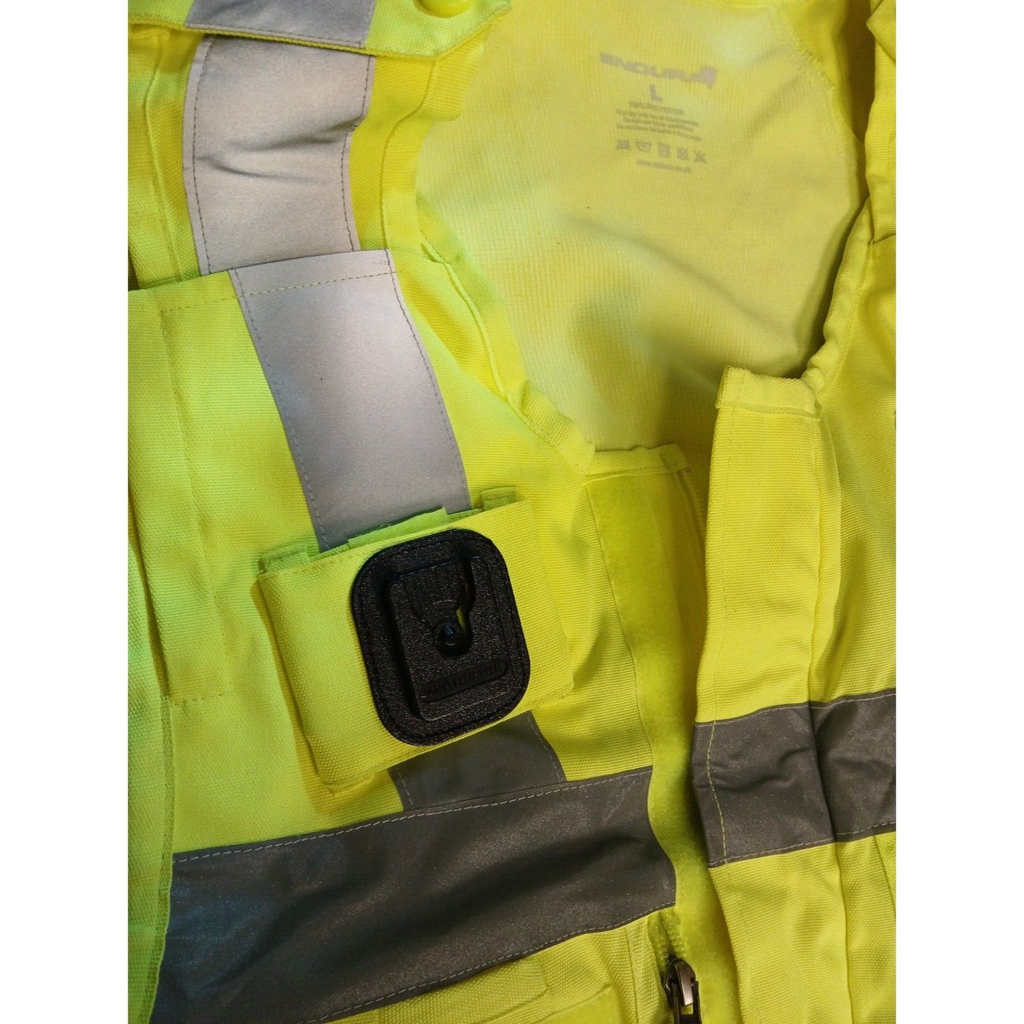 Endura Tactical Vest Hi Viz Vis Klickfast Large Pouches Ex Police Security