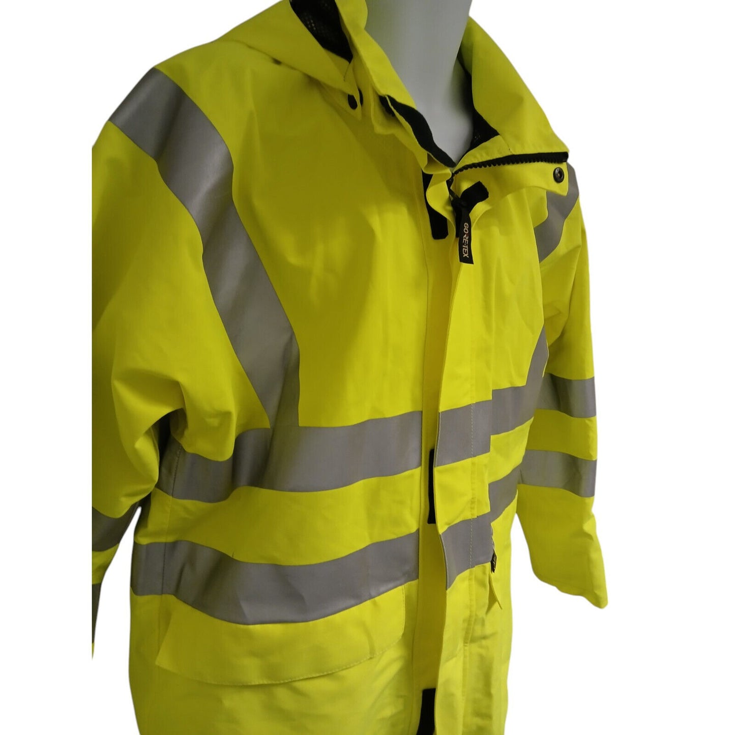 Arco Goretex Jacket Hi Viz Hi Vis Foul Weather Waterproof Highways Security Coat