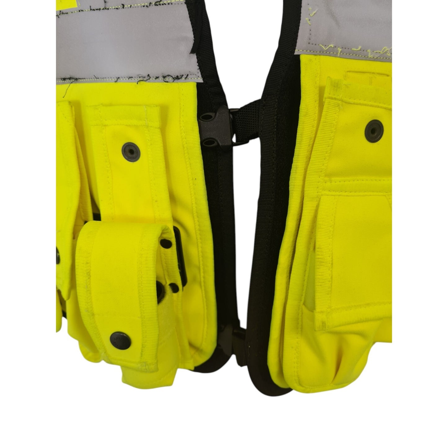 Aegis Engineering Stab Vest Hi Viz Hi Vis With Pouches Cover Buddy-Lok System F