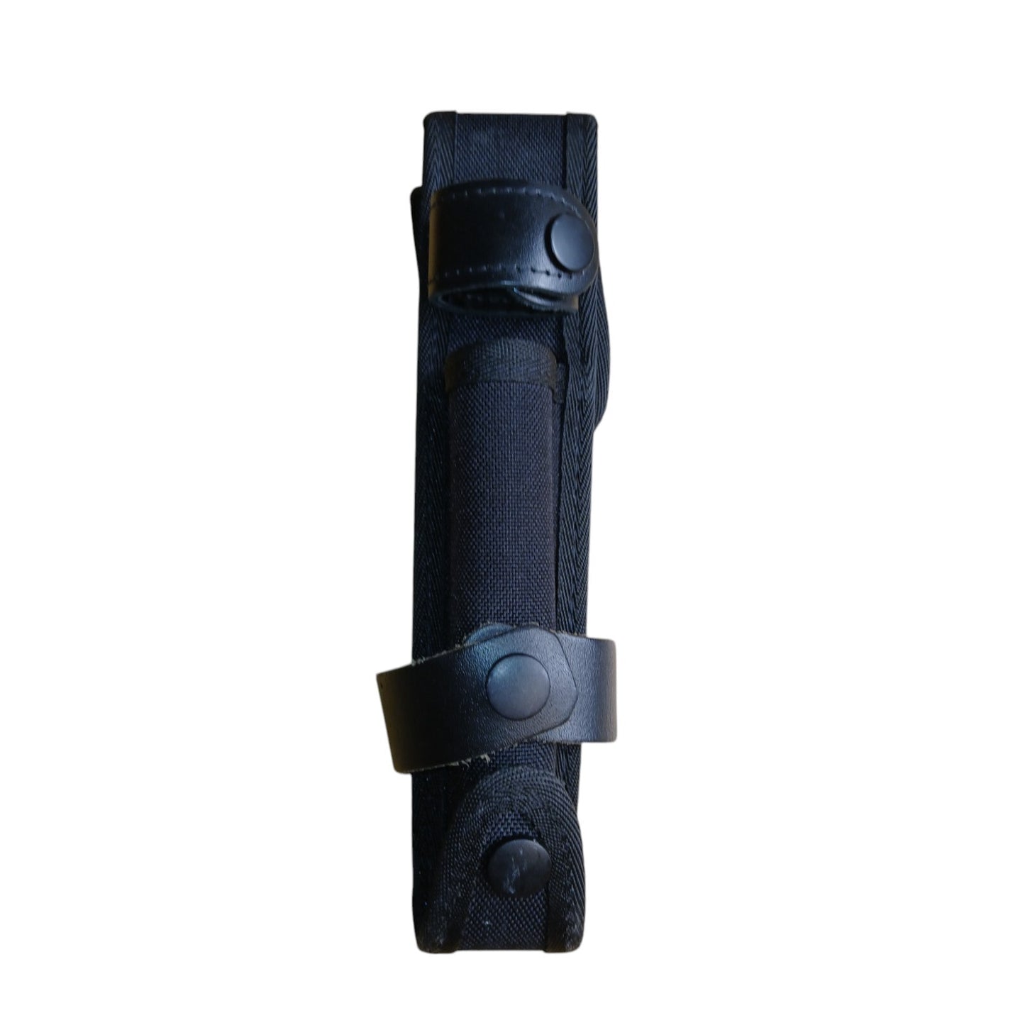 Protec Police Duty Belt With 6 Pouches Attachments Black Security Webbing (H)