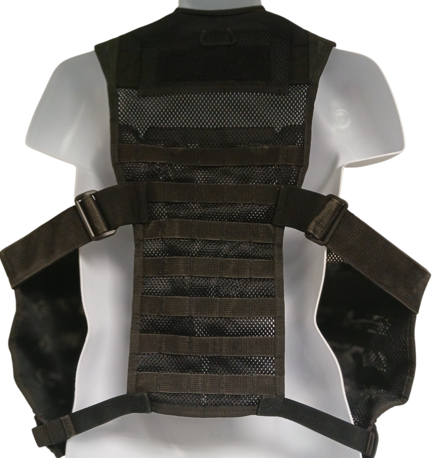 Arktis Molle Tactical Utility Vest Black Large Adjustable Klickfast Security