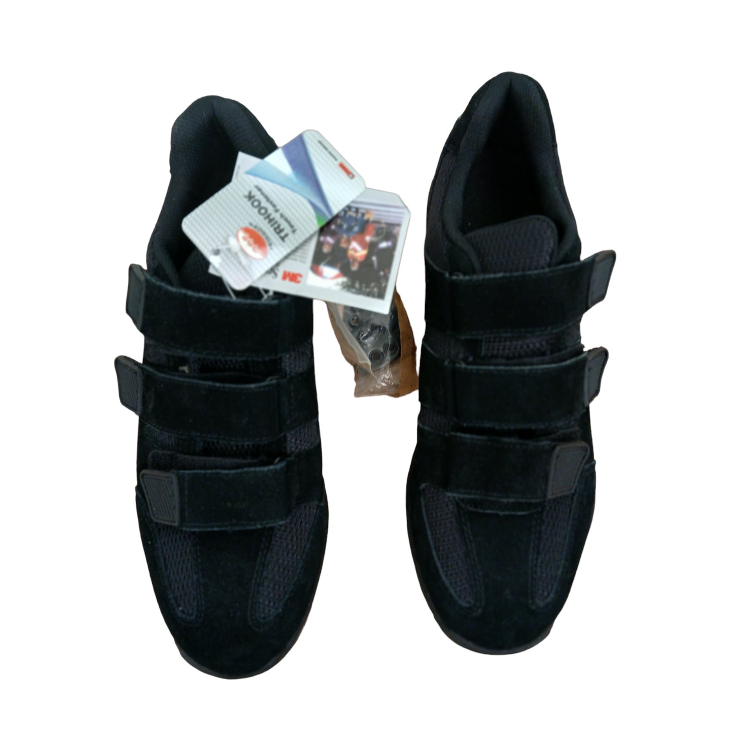 Cycling Shoes Black Scotchliter Mountain Bike Trainers Ex Police