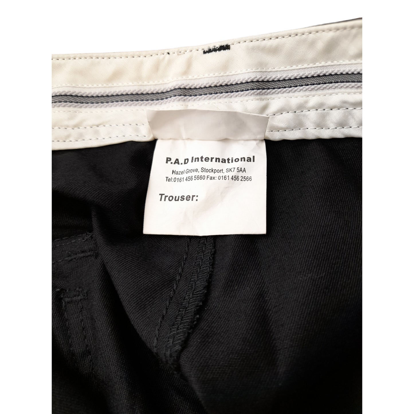 Combat Cargo Trousers Ankle Cuff Dog Handler Security Black Ex Police