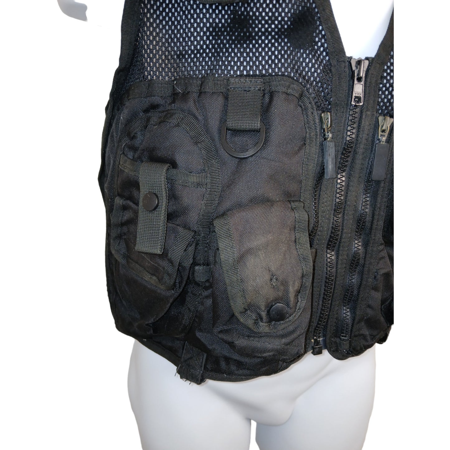 Op.Zulu Tactical Duty Vest Ex Police RH Security Equipment Duty Black Grade B