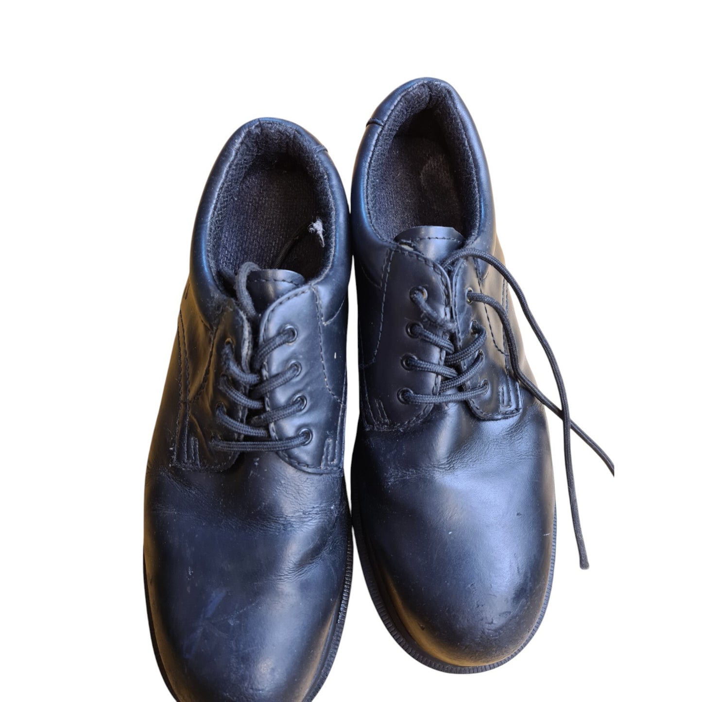 Dr Martin Steel Toe Cap Black Shoes Size 8 Slip Resistant Sole Safety Security