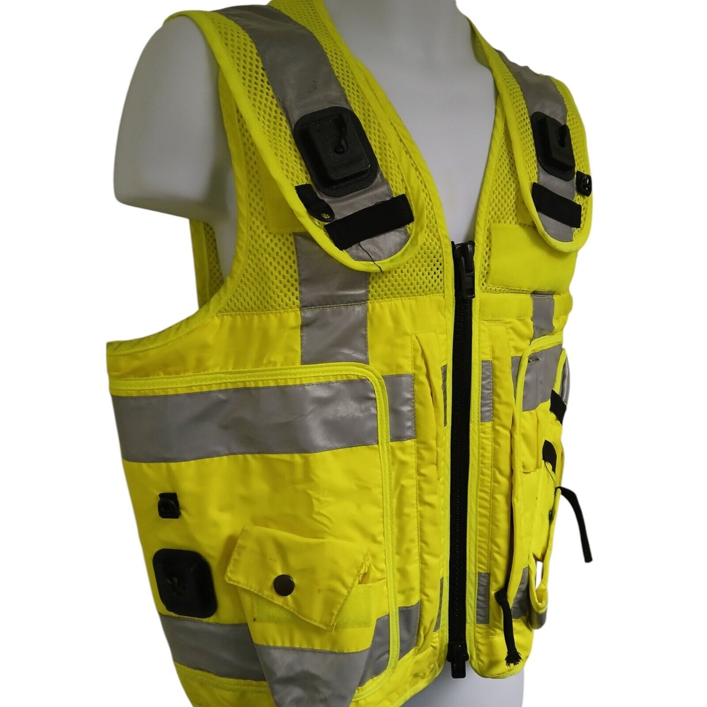 Mehler Vario System Vest Tactical Hi Viz Vis Klickfast Ex Police Small Security