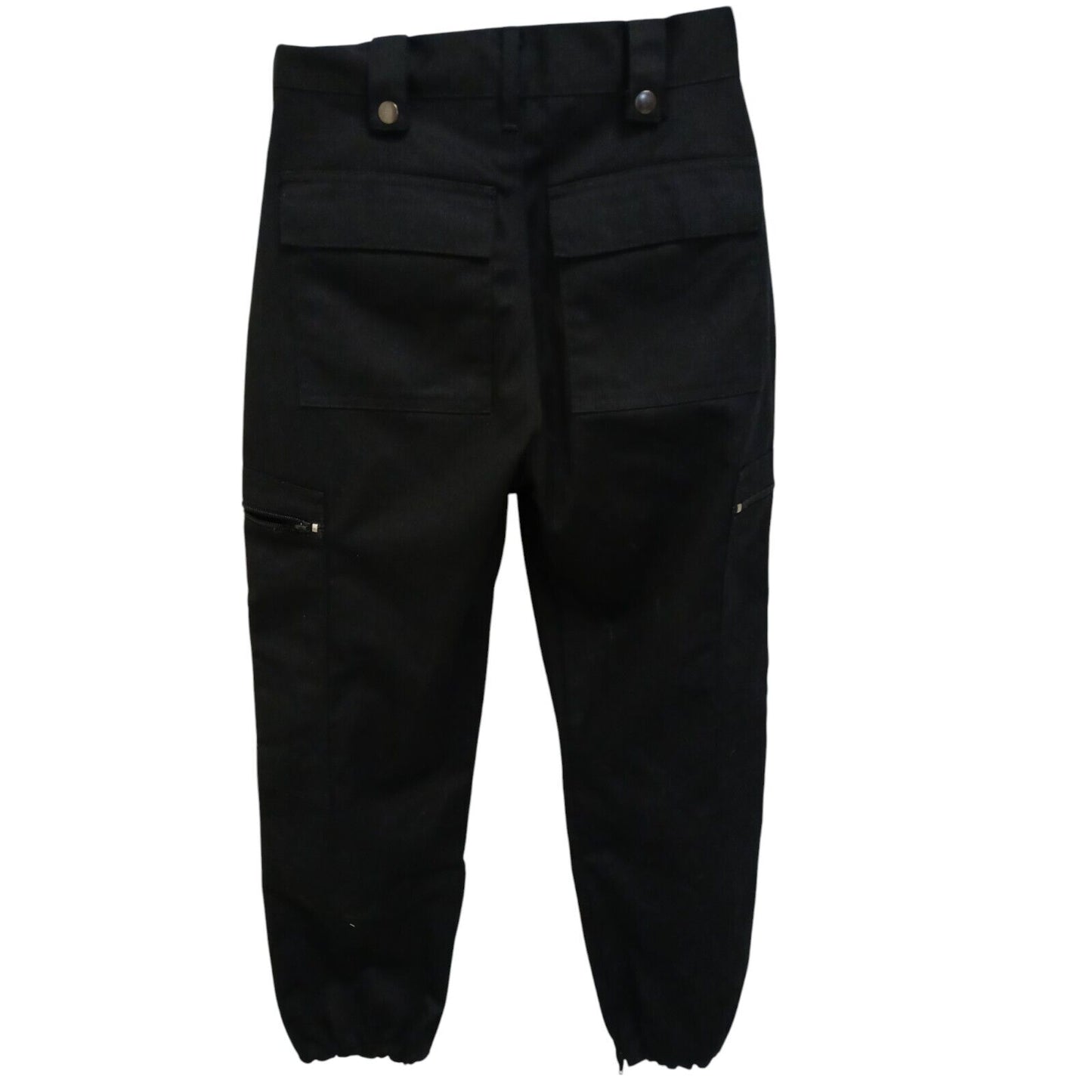 Cosalt Combat Cargo Trousers Ankle Cuff Dog Handler Security Black Ex Police