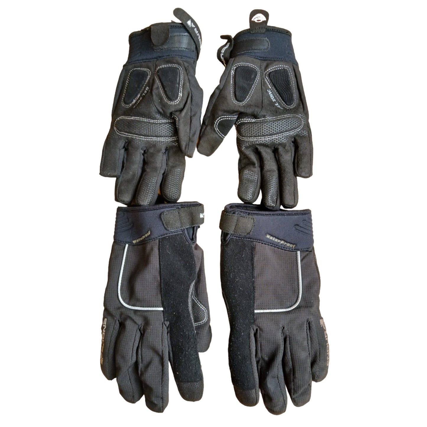 Endura Waterproof Cycling Gloves Winter Gel Zone Black Ex Police Unisex MTB