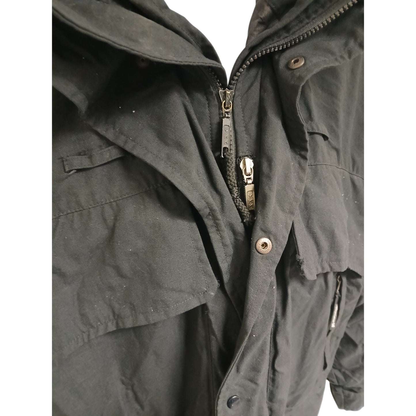 Karrimor Enforcer Jacket Mens Black Ex Police Security Waterproof Coat Large
