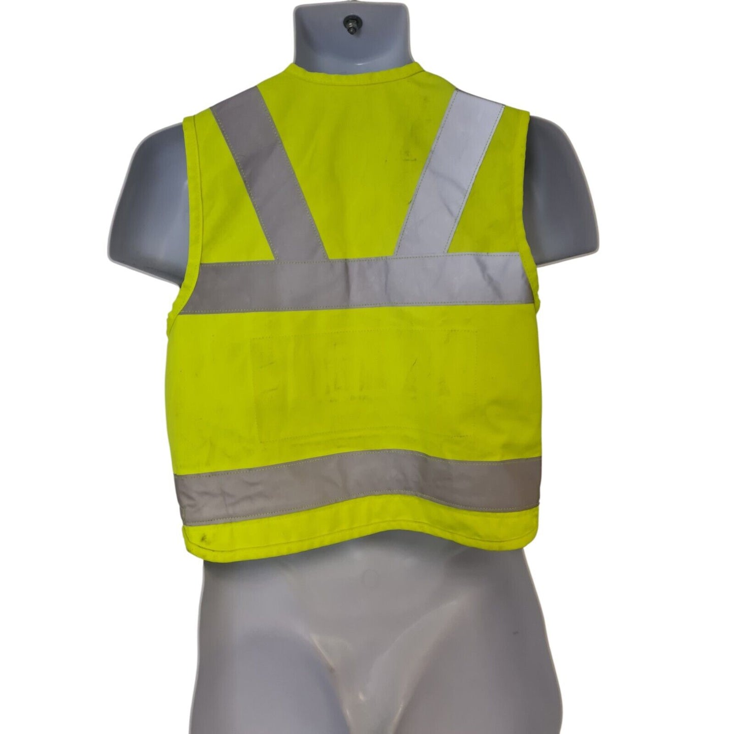 Aegis Engineering Hi Vis Hi Viz Stab Vest With Pouches Security Tactical Police