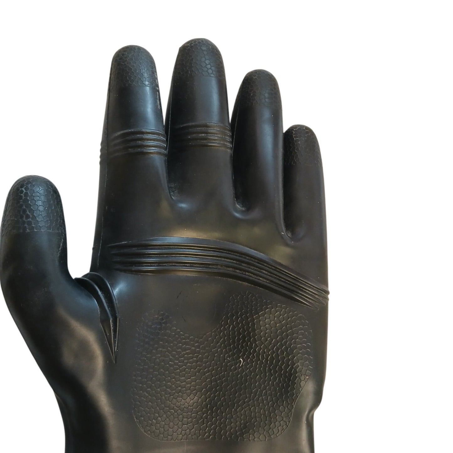 AirBoss Defence NBC Gloves Large CE0321 CBRN Protective Rubber Gauntlet