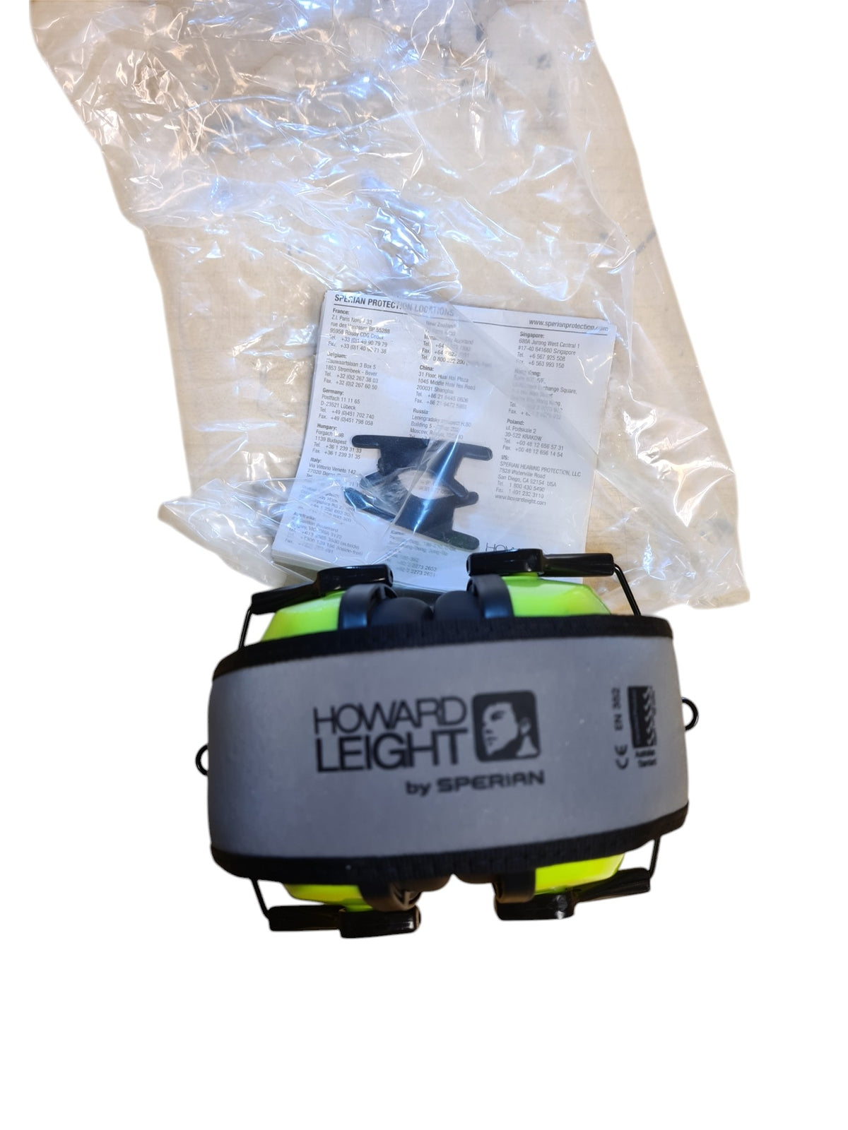 Howard Leight Leightning L2F Ear Defenders Hi-Visibility Shooting Airsoft New