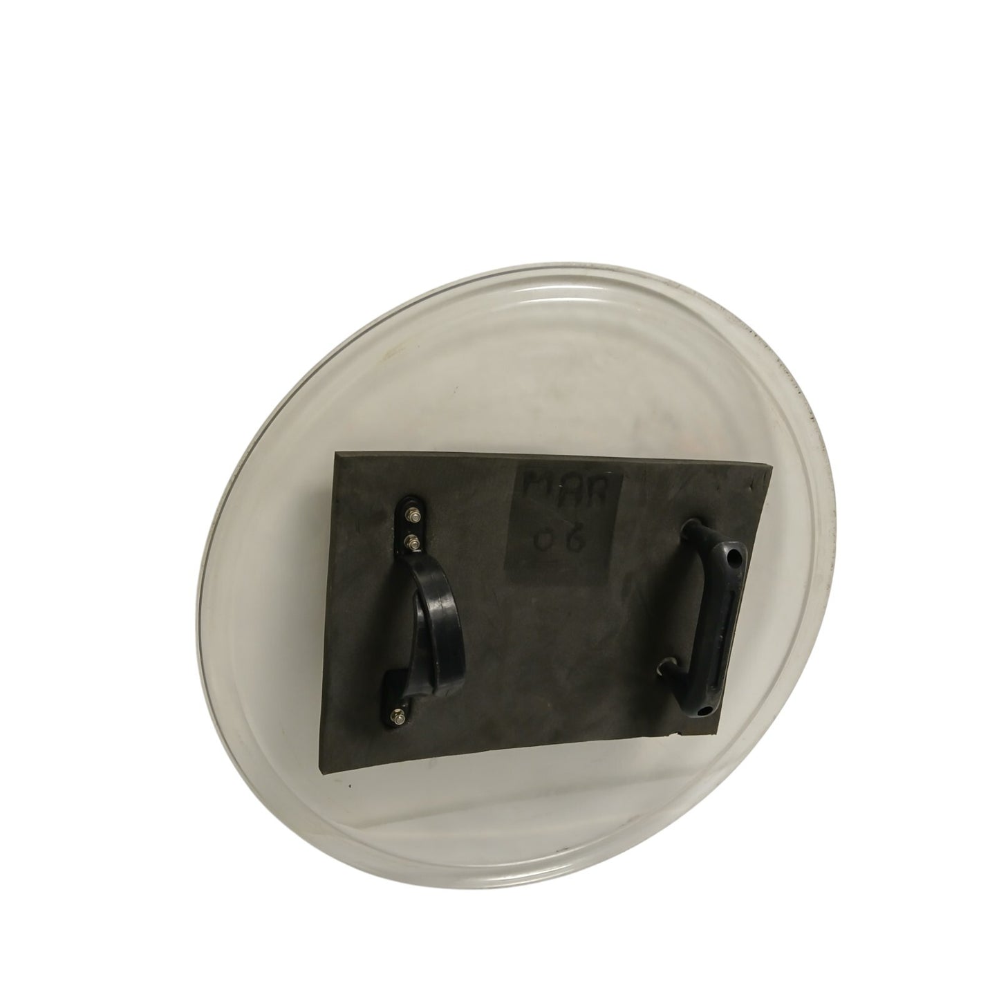 Riot Shield Round Circular Anti-Riot Protection Tactical Clear 61cm Ex Police