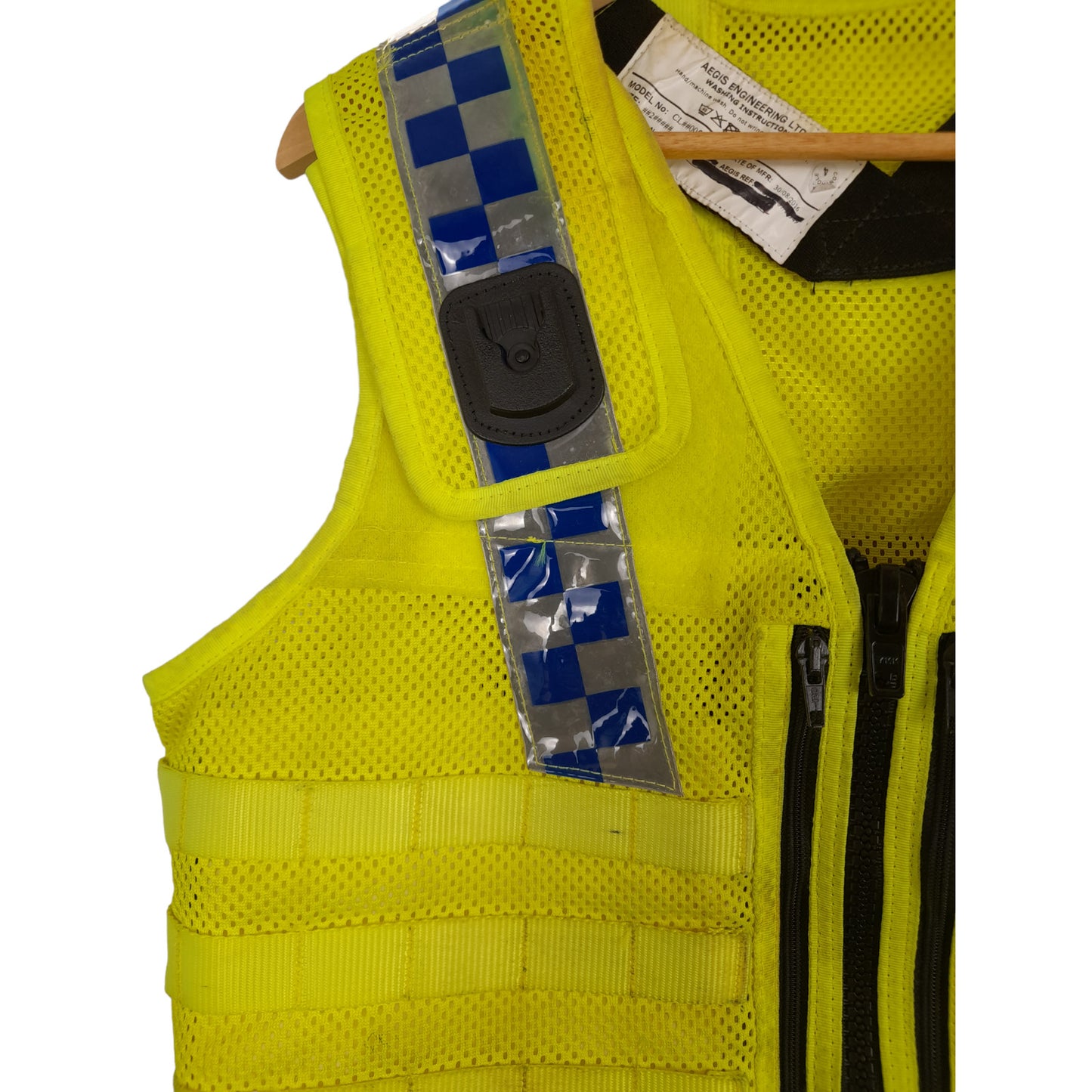 Safariland Molle Tactical Vest Aegis Klickfast Ex Police Hi Vis Security Grade B