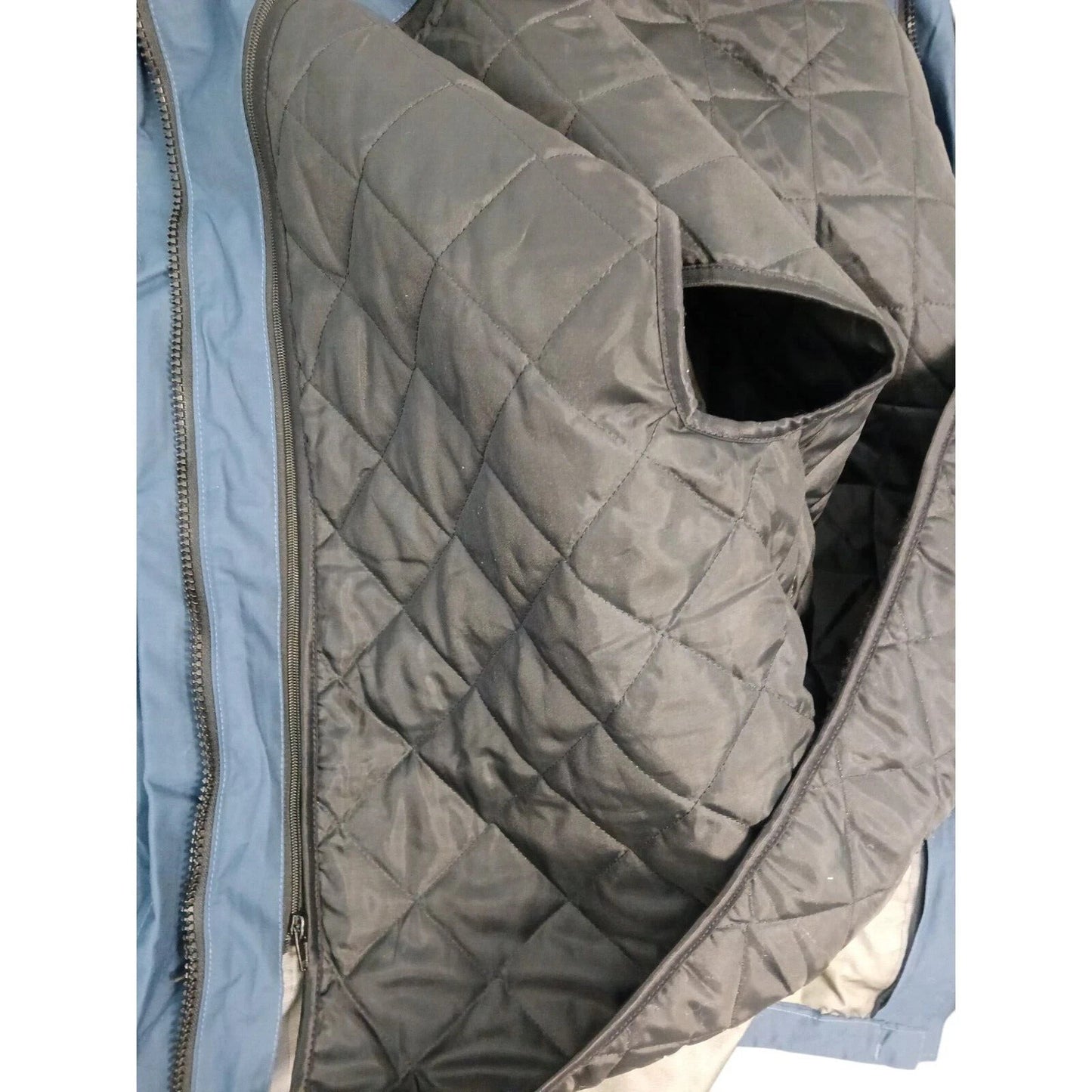 RAF Wet Weather Jacket Waterproof Goretex Navy Blue Parka Lined Coat MVP Army