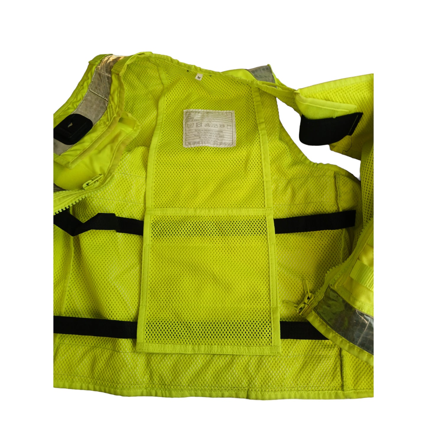 Arktis Molle Tactical Utility Vest Hi Vis Hi Viz Ex Police Security Grade B