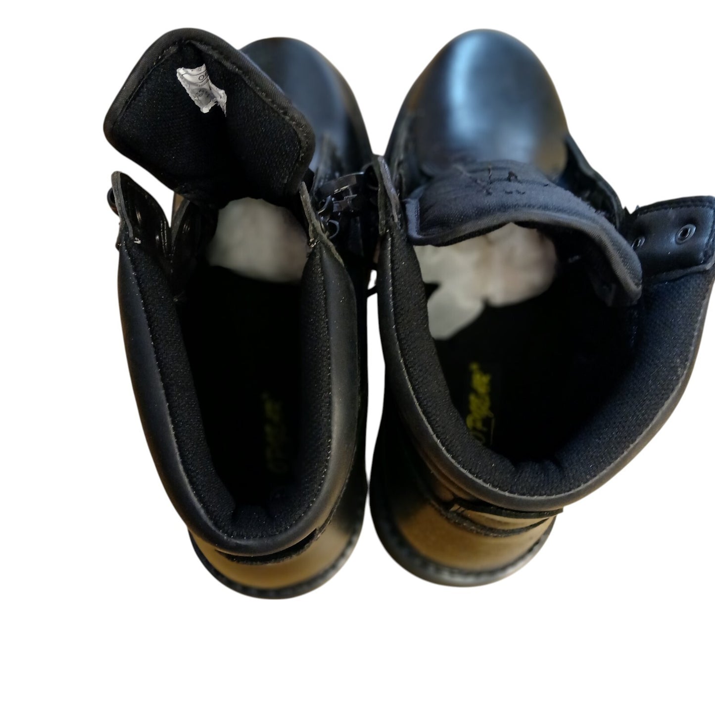 Opgear Safety Boots Black leather size 11 Police Security Workwear Steel Toe Cap