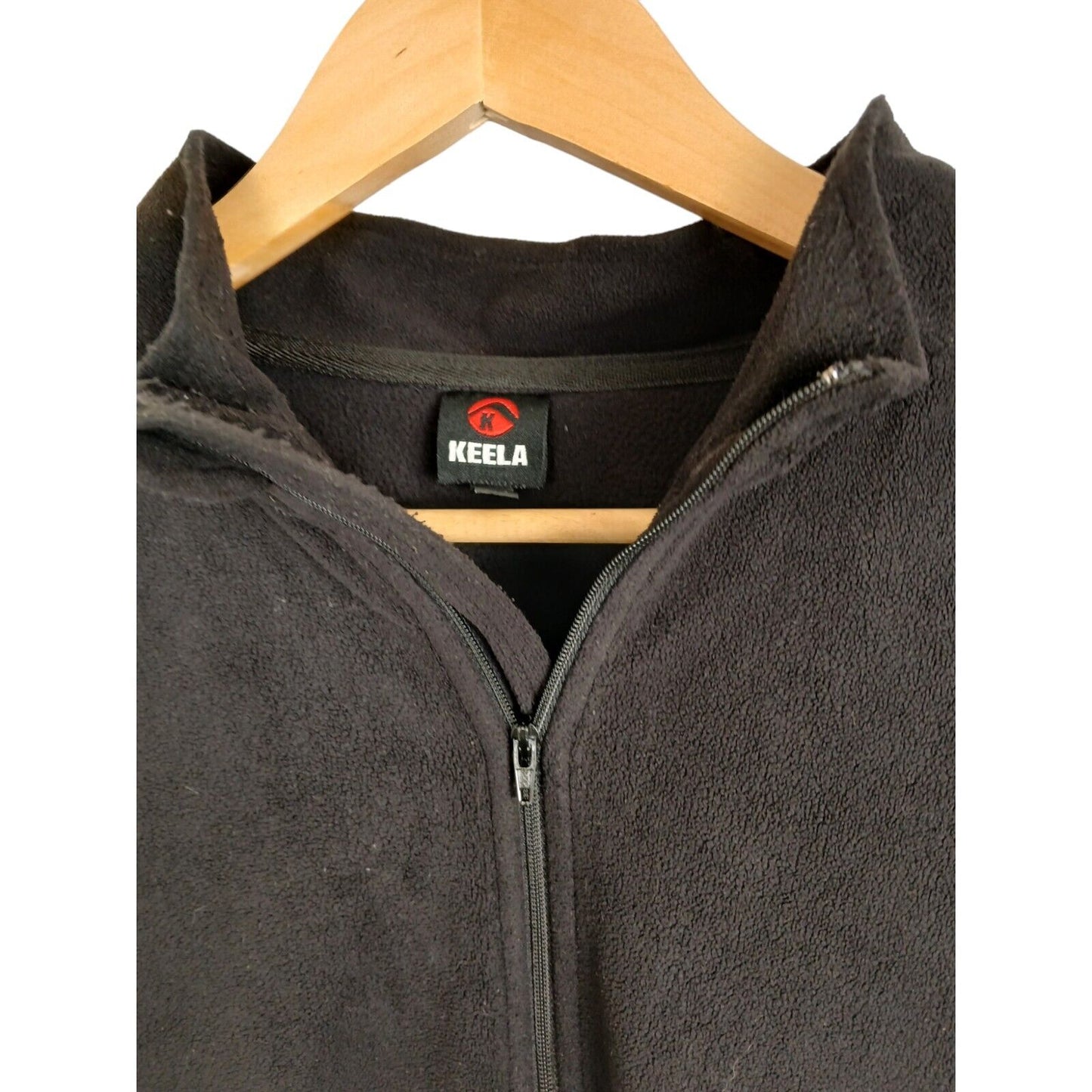 Keela Microfleece Black Ex Police Security Hiking Camping Work Wear Warm Uniform