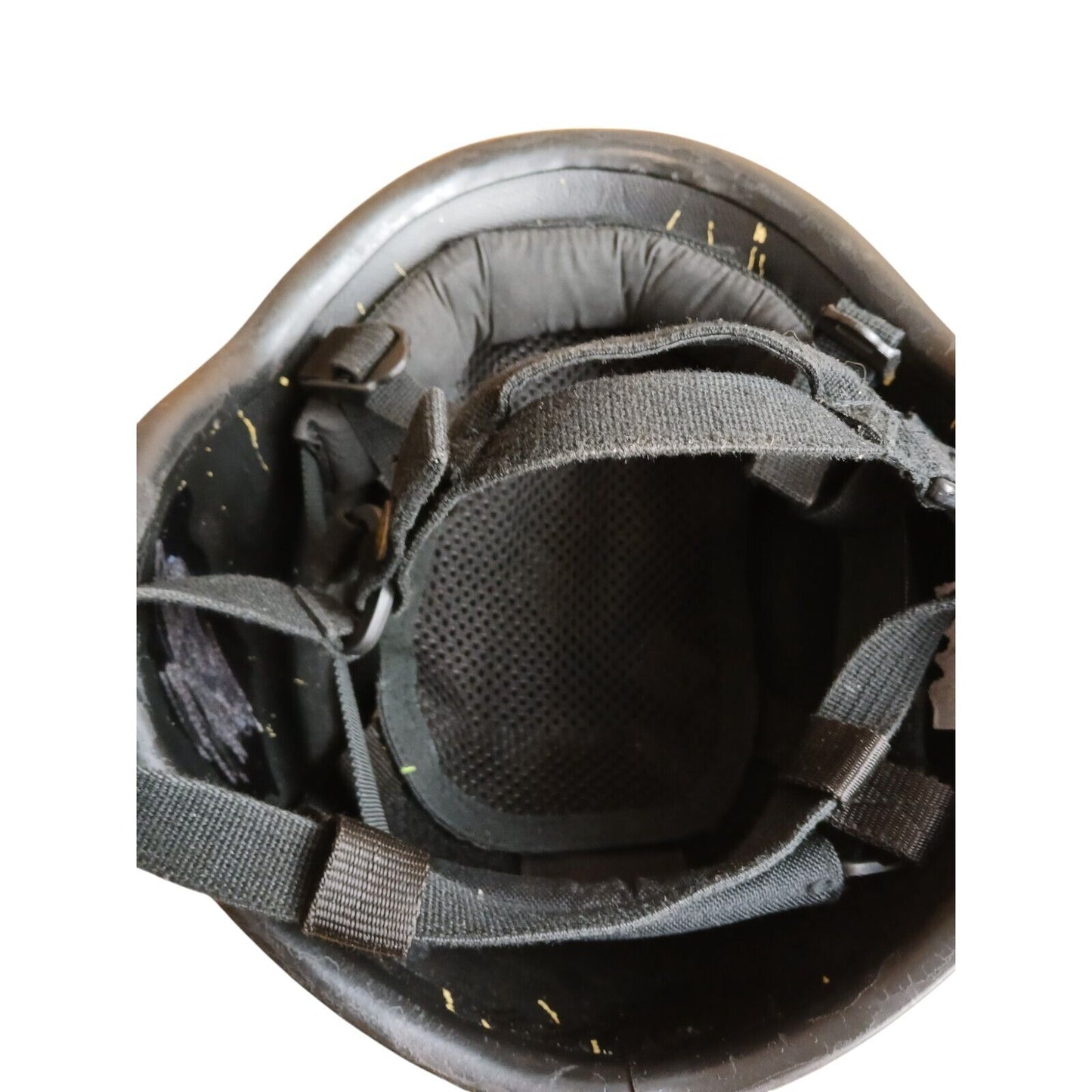 Ballistic Helmet With Kevlar Black Combat Medium Ex Police Tactical Military
