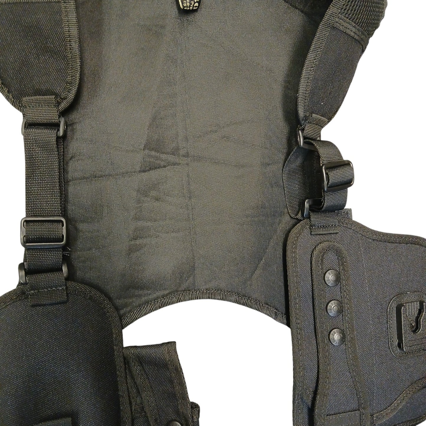 Protec Tactical Shoulder Holster Overt Harness Police Klickfast Black Security