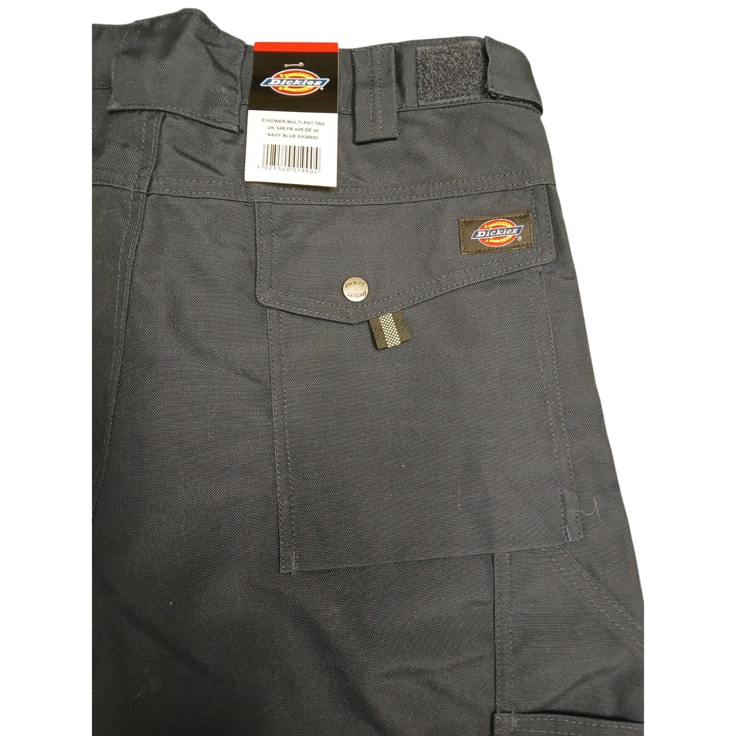 Dickies Eisenhower Work Trousers Navy Blue Multi Pocket Mens EH26800 Cargo E/H