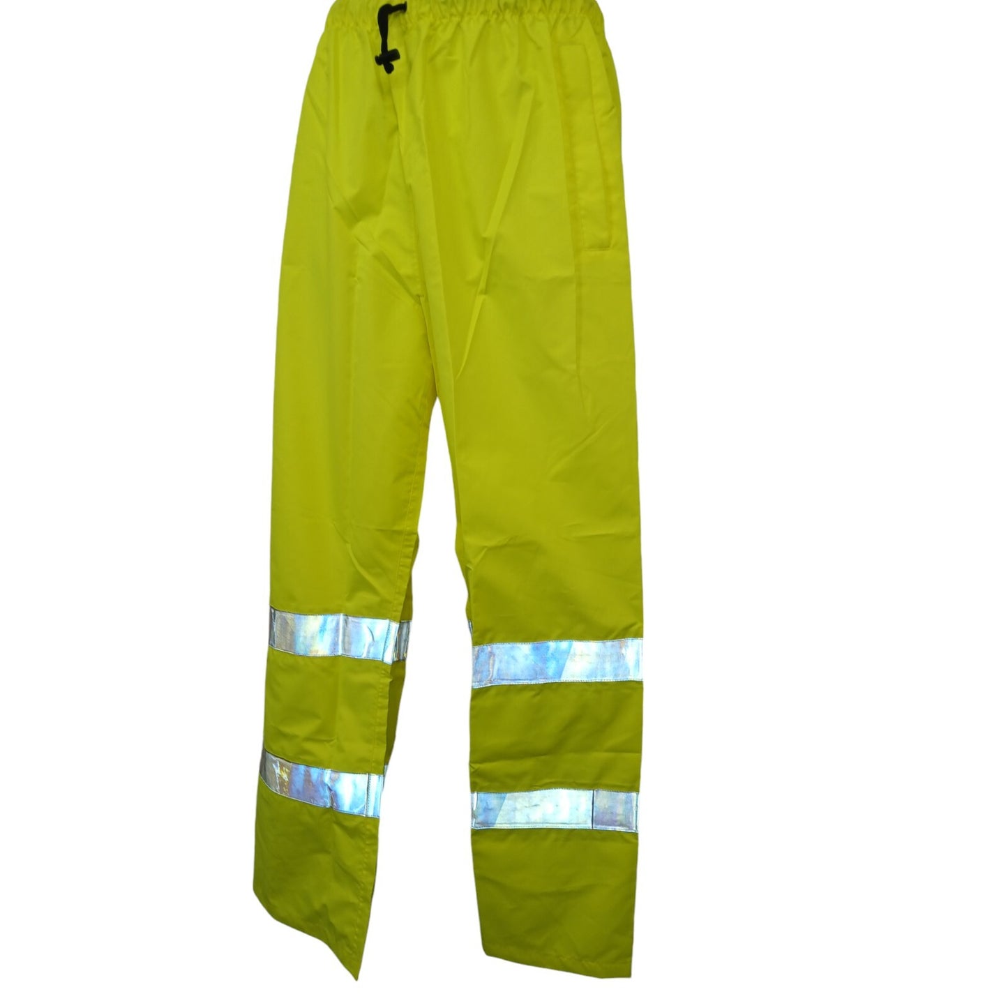 Ilasco Waterproof Trousers Hi Vis Hi Viz Overtrousers Reflective Breathable XS