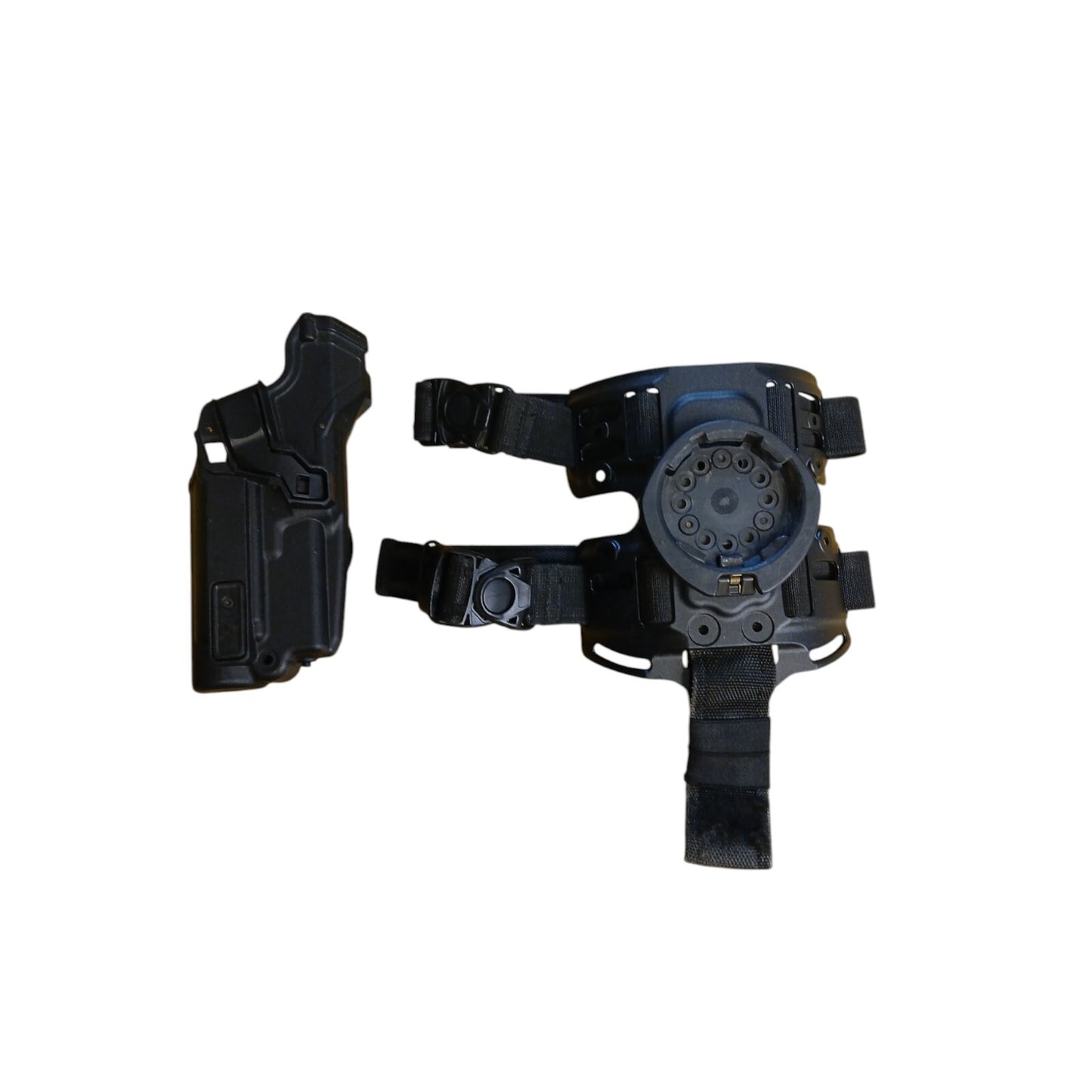 RADAR 1957 Glock Holster Drop Leg Strap Leg Support Paddle Rotating Ex Police