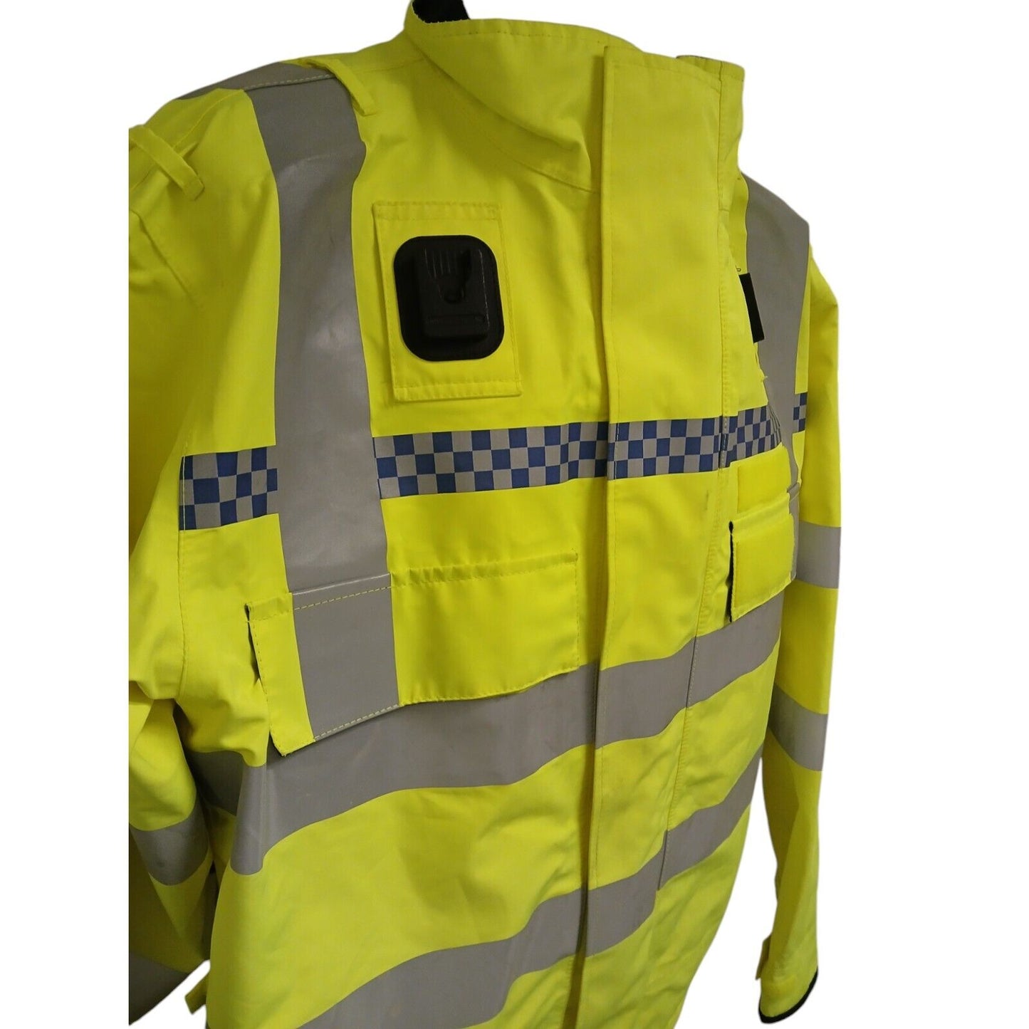 Hi Viz Blouson Bomber Waterproof Coat Jacket Hi Vis Klickfast Police Security