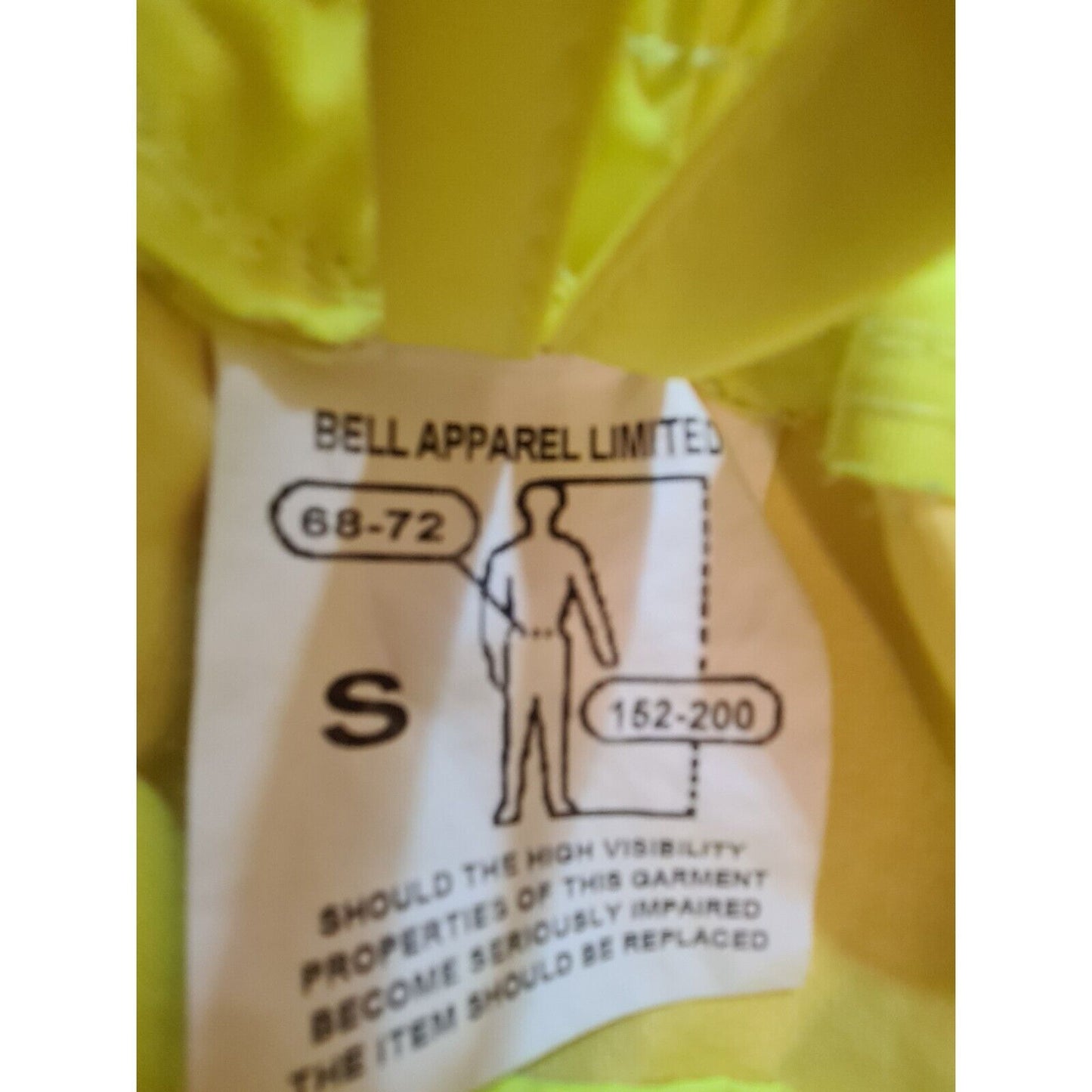 Hi Vis Goretex Work Over Trousers Yellow Hi Viz Waterproof Foul Weather Gore-Tex