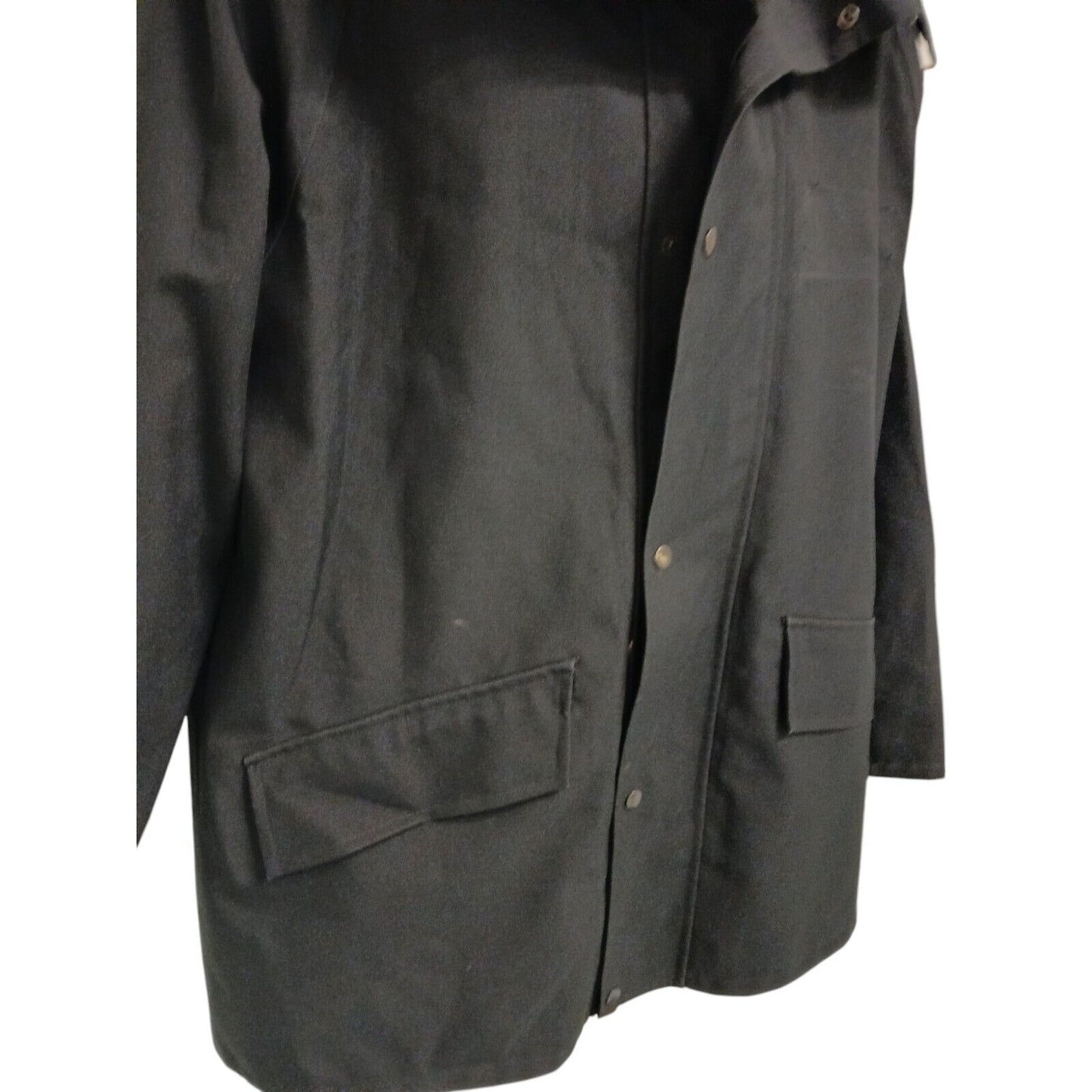 Derby Waterproof Jacket 3/4 Length Coat Police Black Lined Aquatex 108R Security