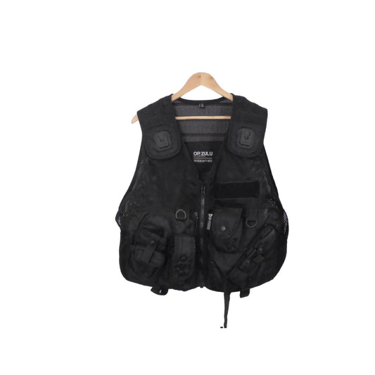 Op.zulu Tactical Duty Vest Used Ex police RH Security Equipment Duty Black