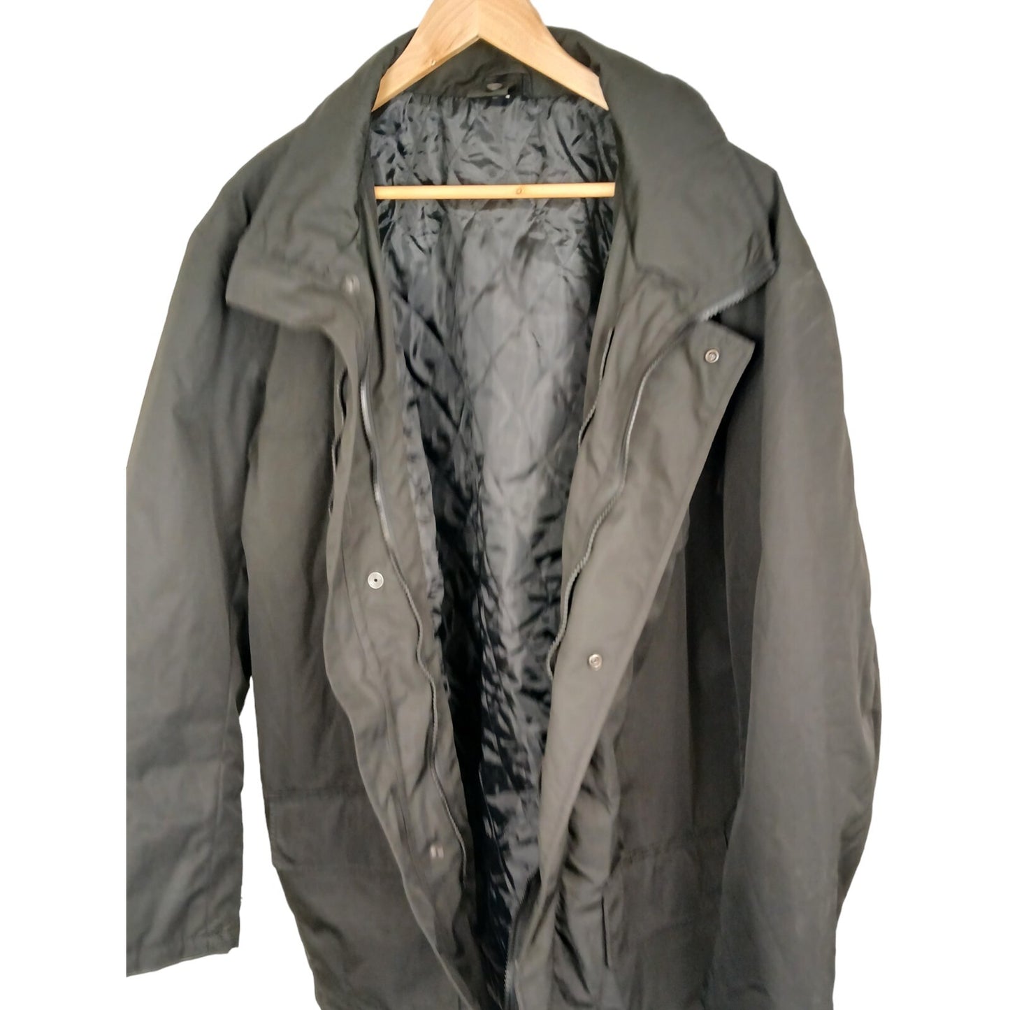 Mehler Vario Waterproof Jacket Coat Body Armour Black Lge Security Police Covert