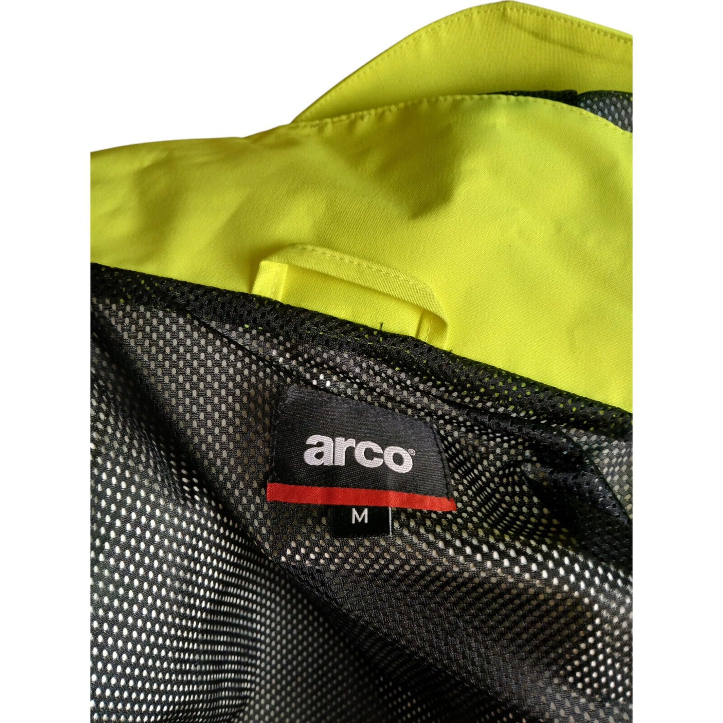 Arco Goretex Jacket Hi Viz Hi Vis Foul Weather Waterproof Highways Security Coat