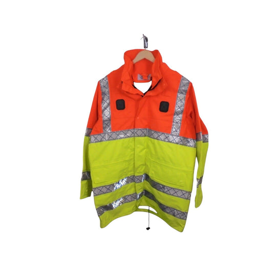 Goretex Hi Vis Class 3 3/4 Length Jacket Waterproof Motorway Recovery Highway