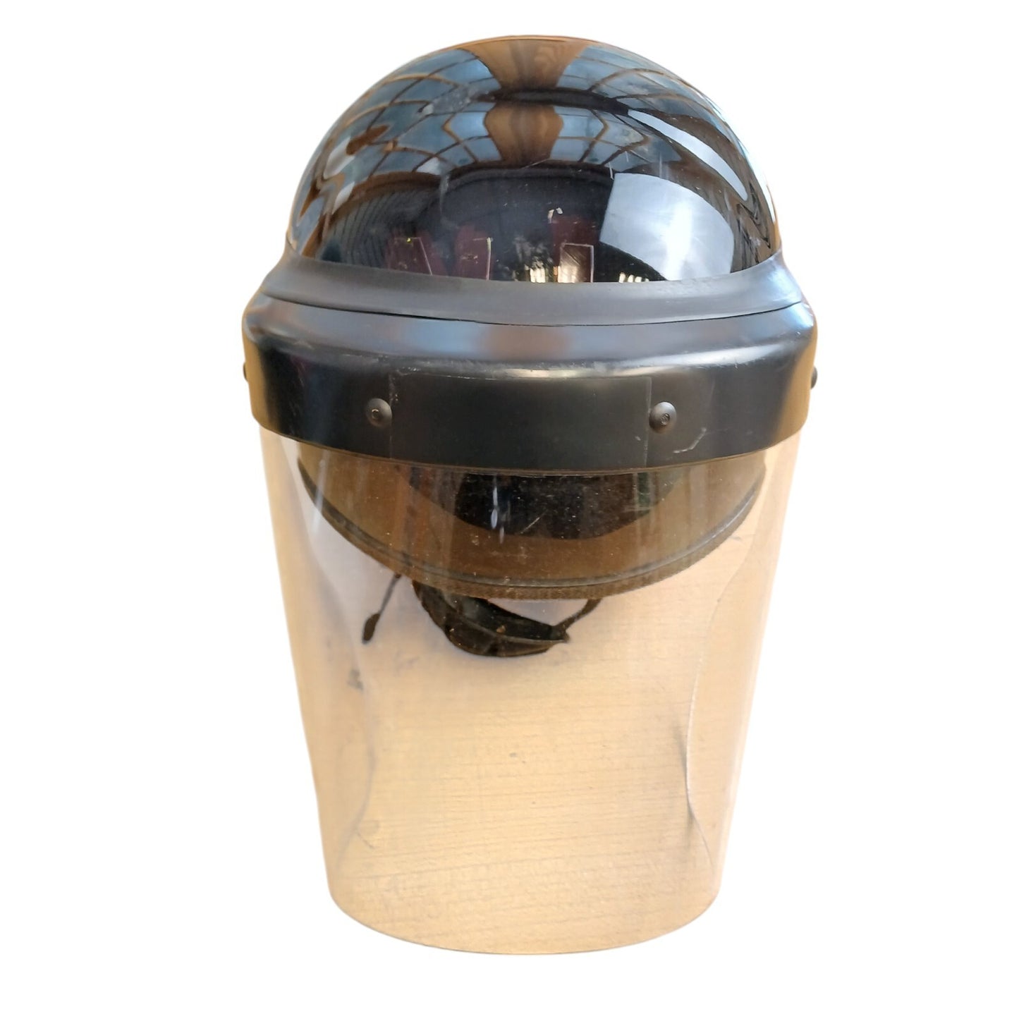 Public Order Helmet Riot Police Airsoft Black Guardian MK3 Paintball Protection