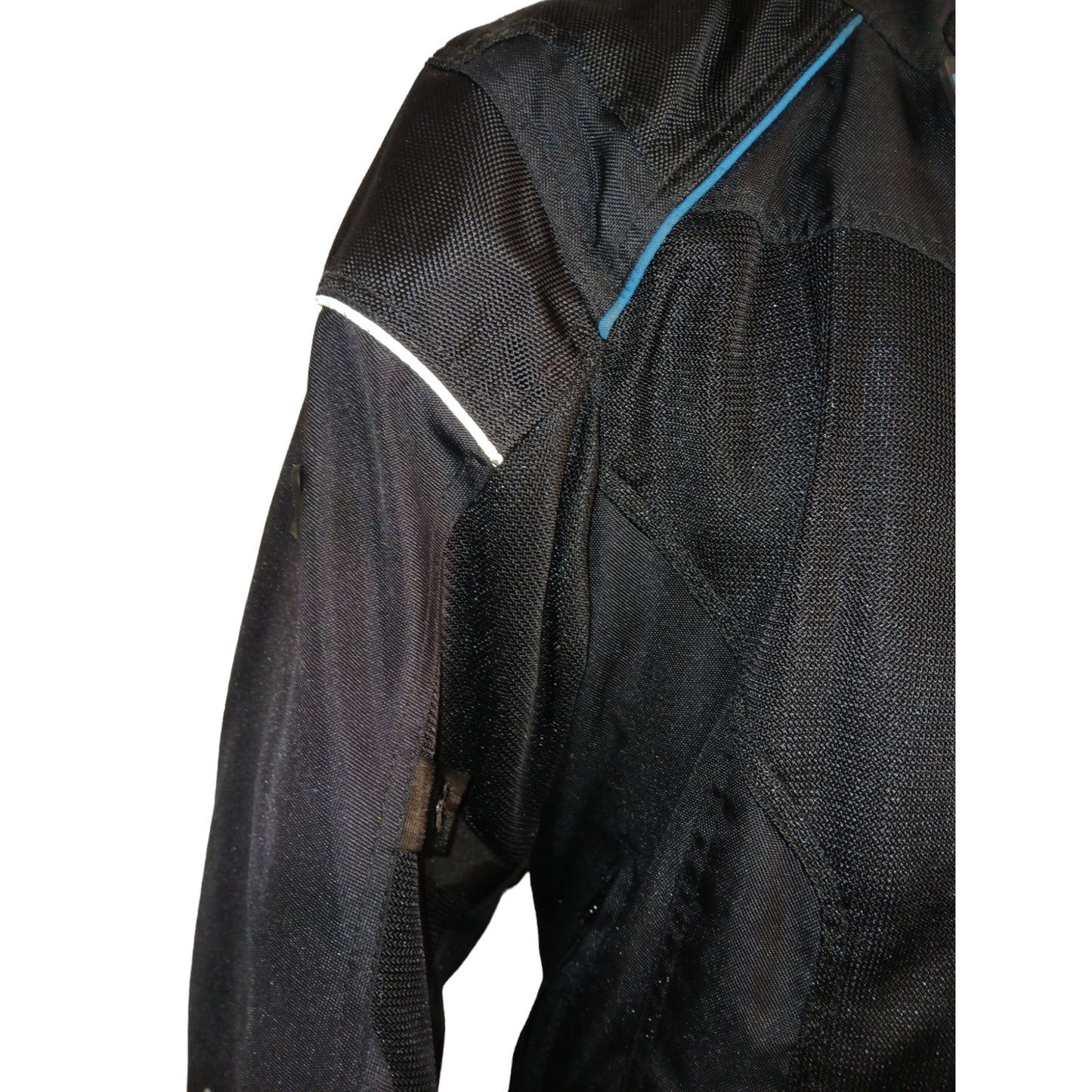 Spada Airpro Ventech Short Style Motorcycle Jacket Ex Police Black Size XL