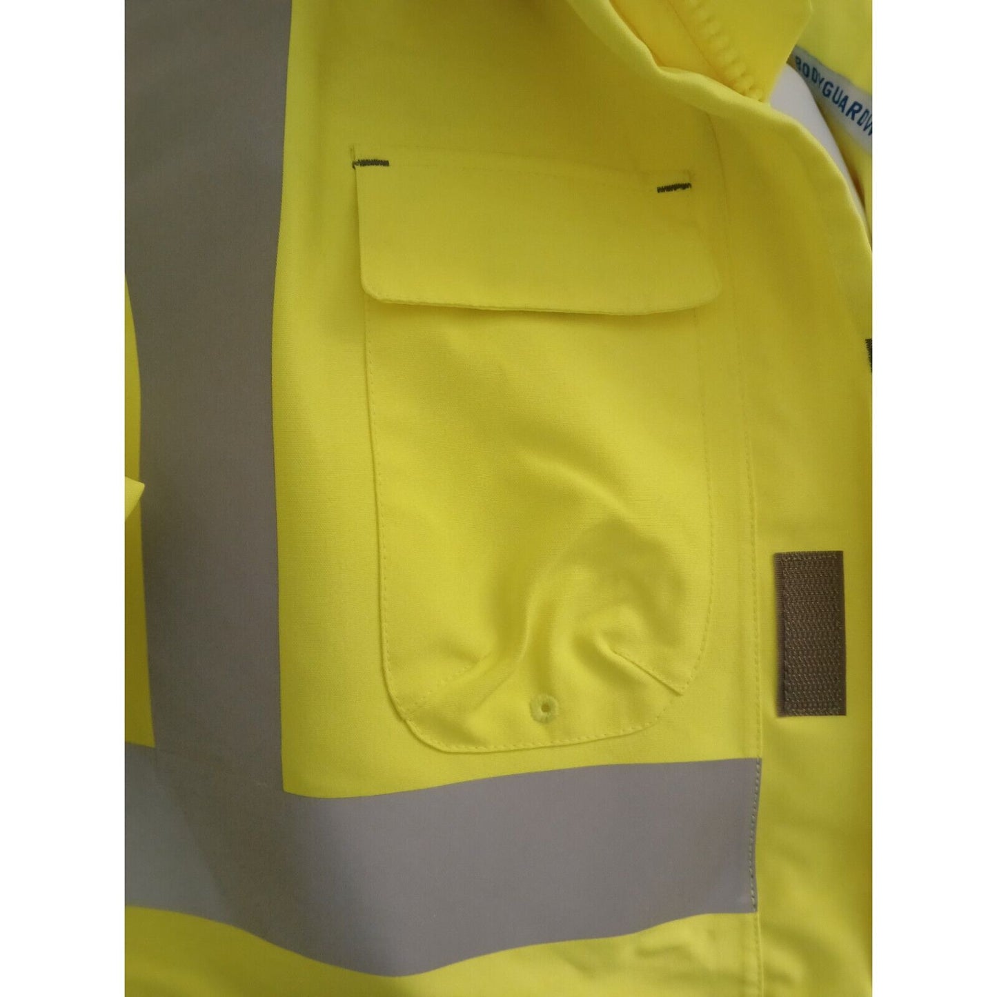 Bodyguard Workwear Goretex Jacket Hi Viz HI Vis 3/4 Length Security Waterproof