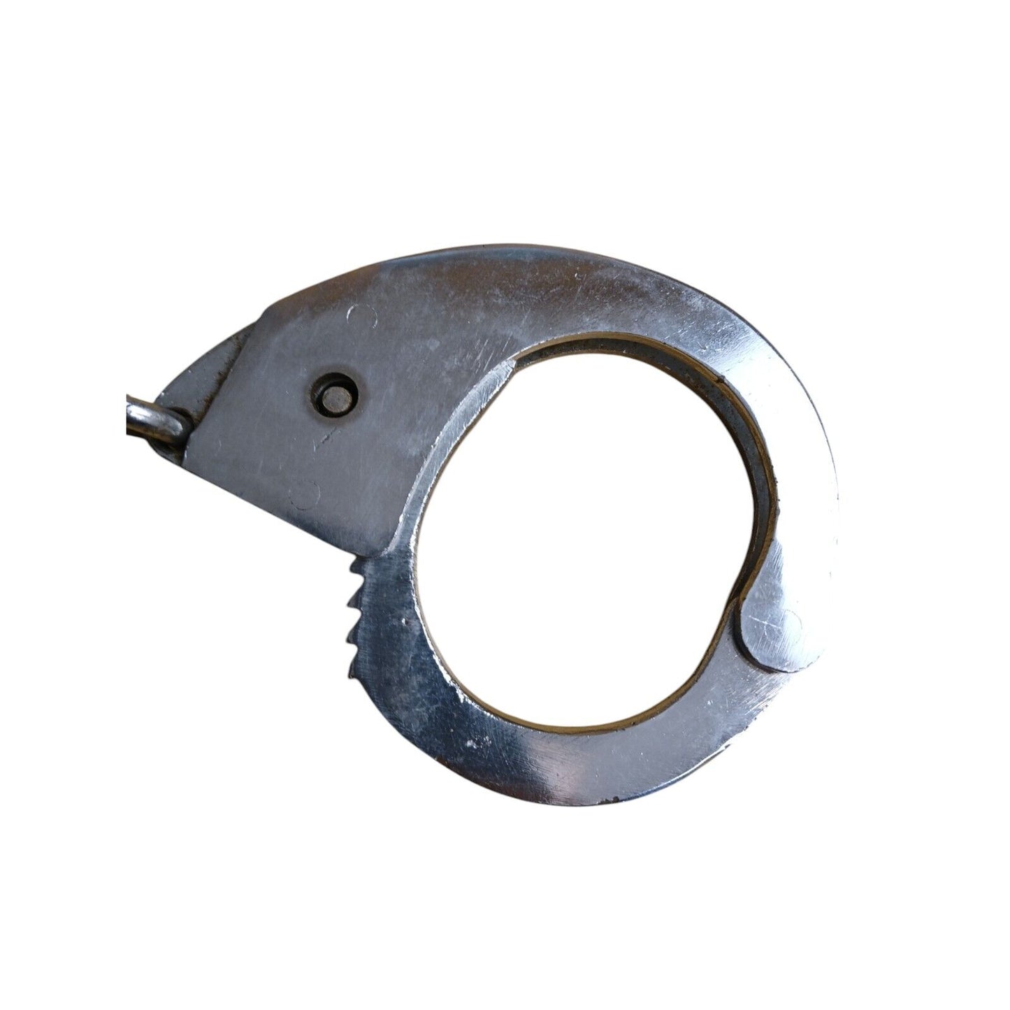 Hiatts 1960 Handcuffs With Pouch Leather Ex Police Vintage Cuffs With Key