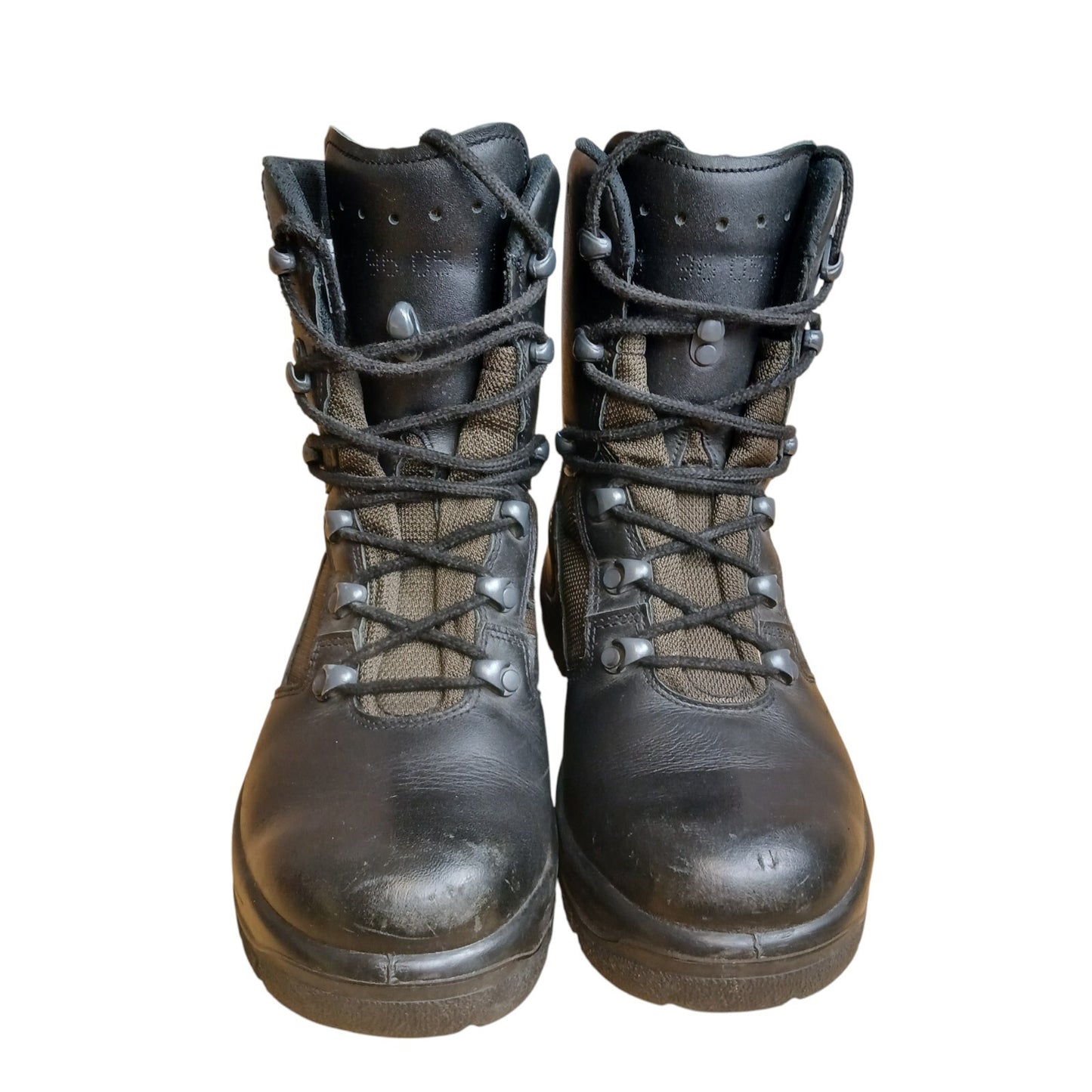 German Jungle Combat Boots Bundeswwehr Military Tactical Hiking Black Leather