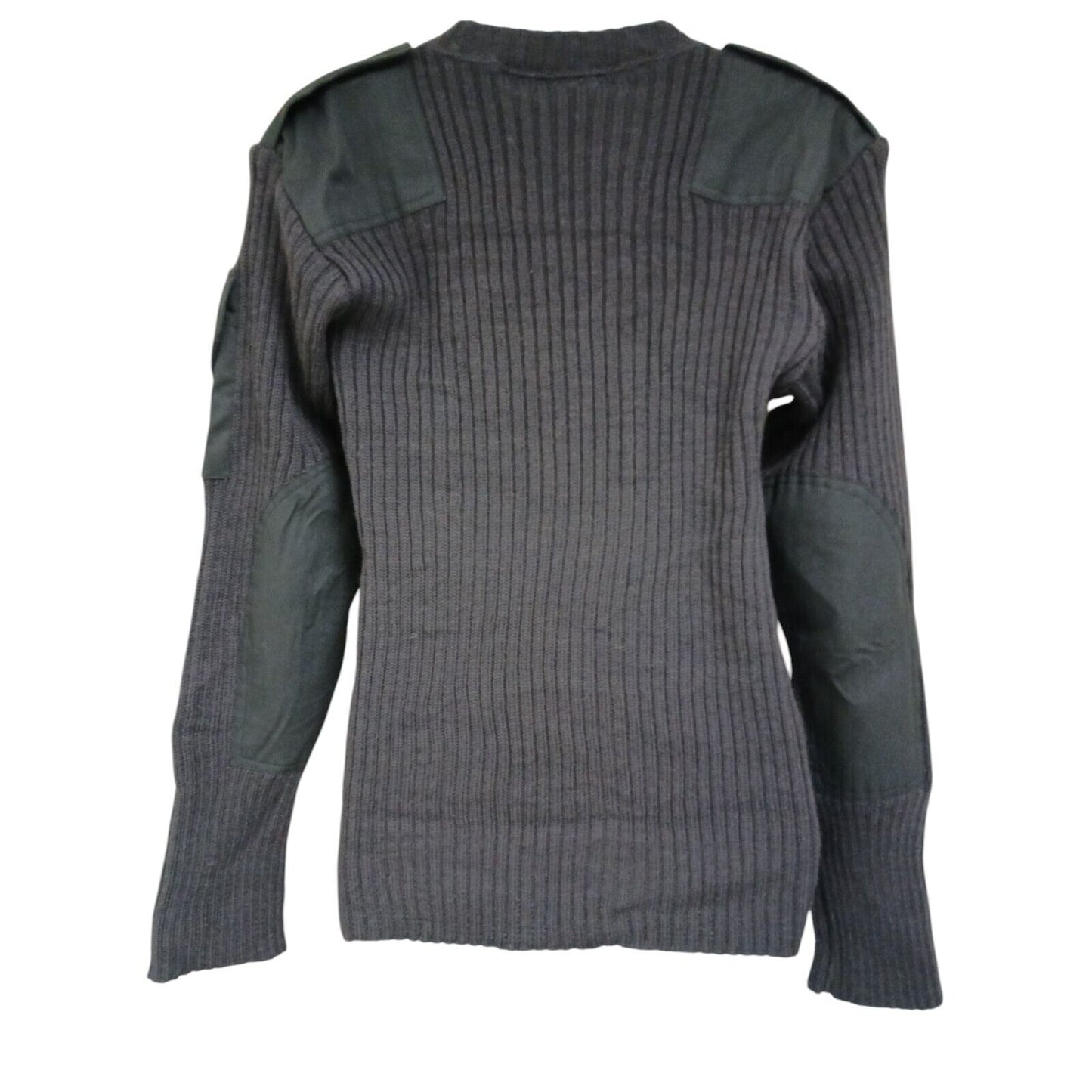 RAF Utility Jumper Round Neck Blue Grey Pullover Military Heavy