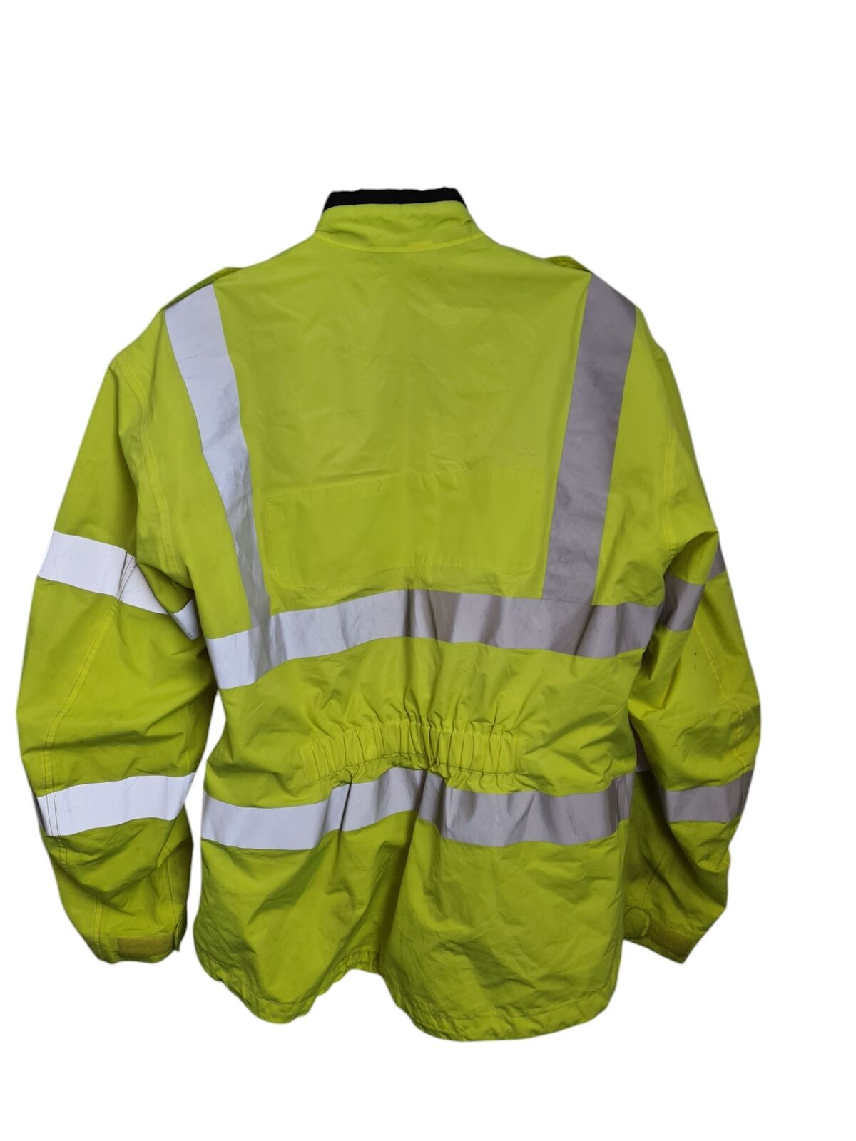 Halvarssons Waterproof Jacket Coat Hi Vis Hi Viz Yellow Winter Motorcycle