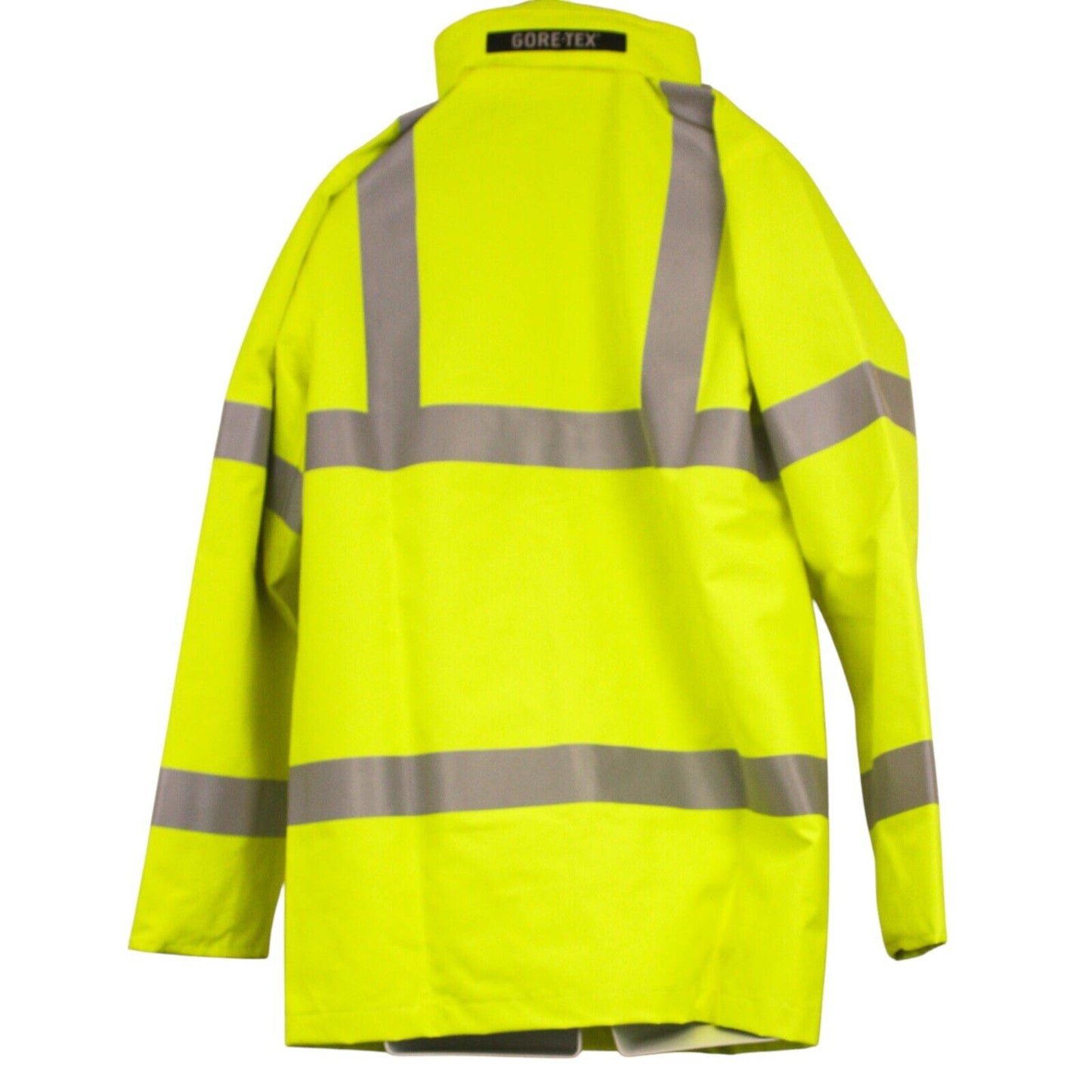 Goretex Jacket Hi Viz Hi Vis 3/4 Length Working Climate Waterproof New Small