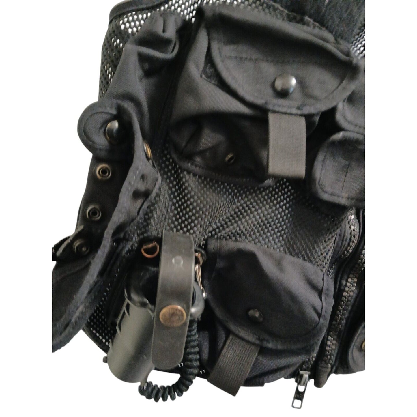 PWL Tactical Vest Integrated Pouches Medium Airsoft Klickfast Security Police